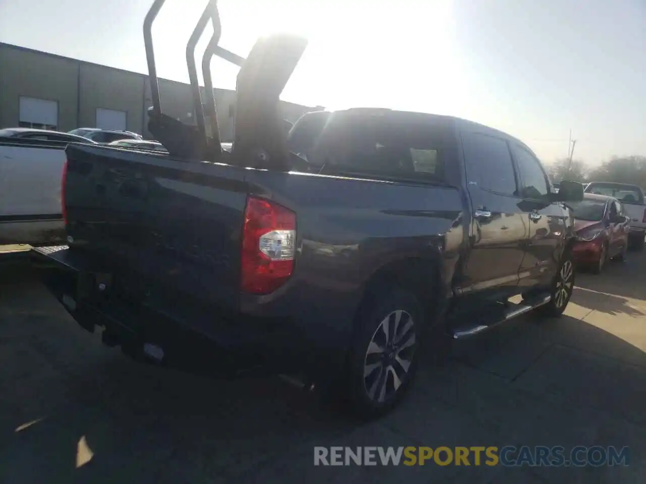 4 Photograph of a damaged car 5TFFY5F19KX254803 TOYOTA TUNDRA 2019