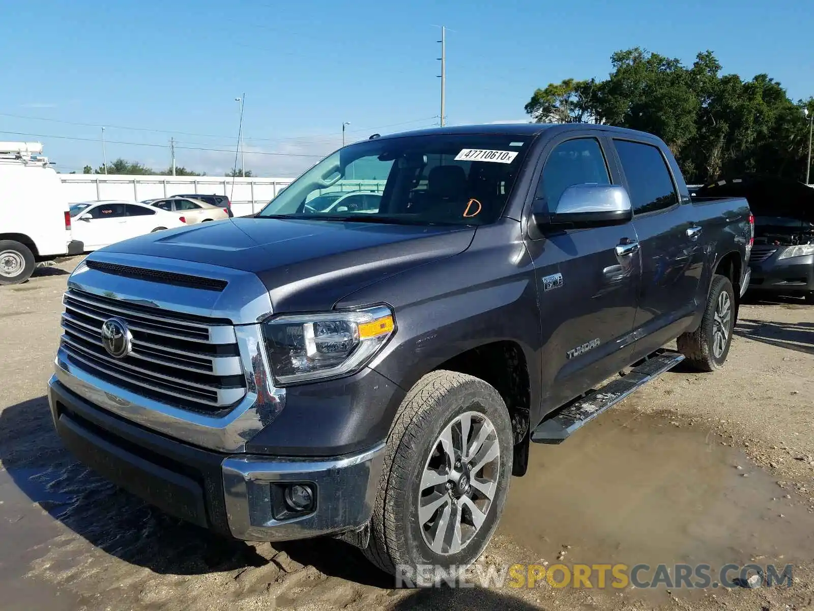 2 Photograph of a damaged car 5TFFY5F1XKX251375 TOYOTA TUNDRA 2019