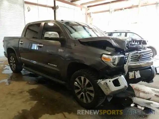 1 Photograph of a damaged car 5TFFY5F1XKX252588 TOYOTA TUNDRA 2019