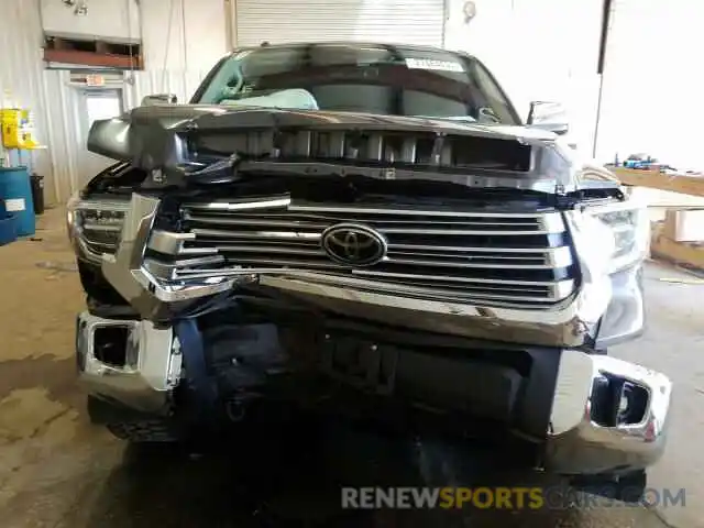 9 Photograph of a damaged car 5TFFY5F1XKX252588 TOYOTA TUNDRA 2019