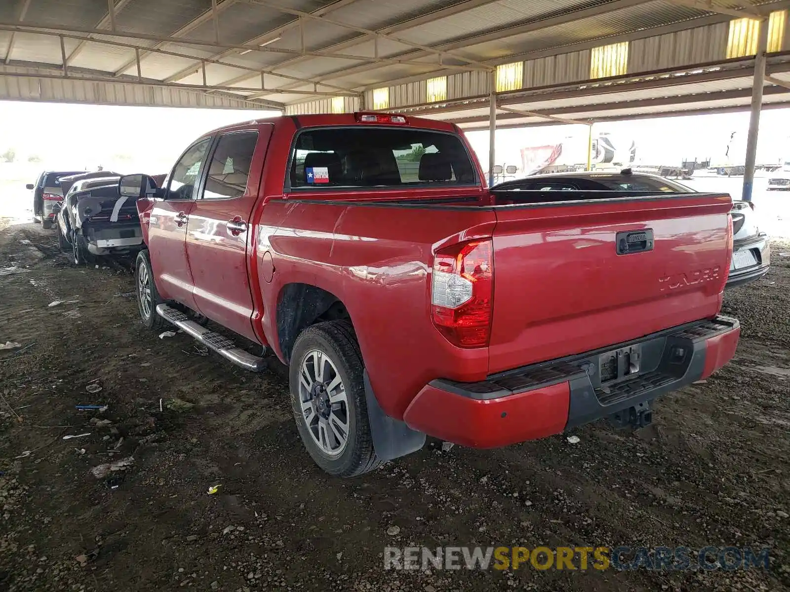 3 Photograph of a damaged car 5TFGY5F12KX250449 TOYOTA TUNDRA 2019