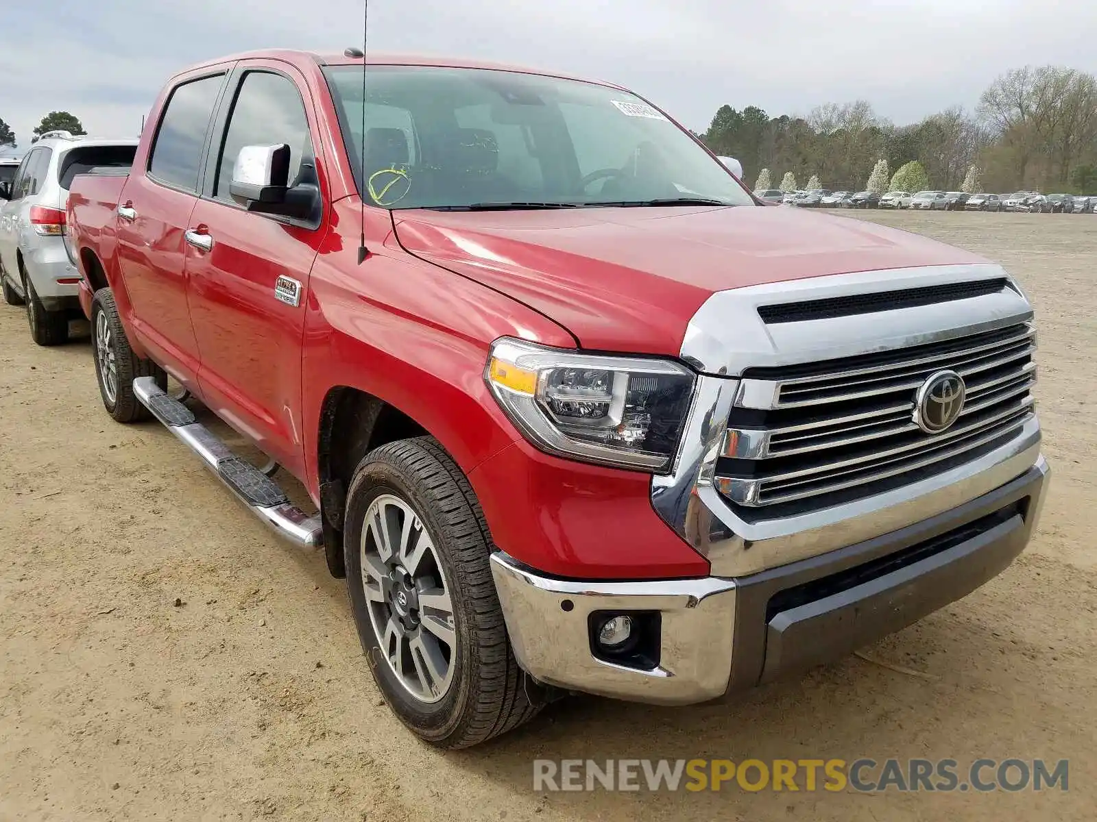 1 Photograph of a damaged car 5TFGY5F15KX254513 TOYOTA TUNDRA 2019