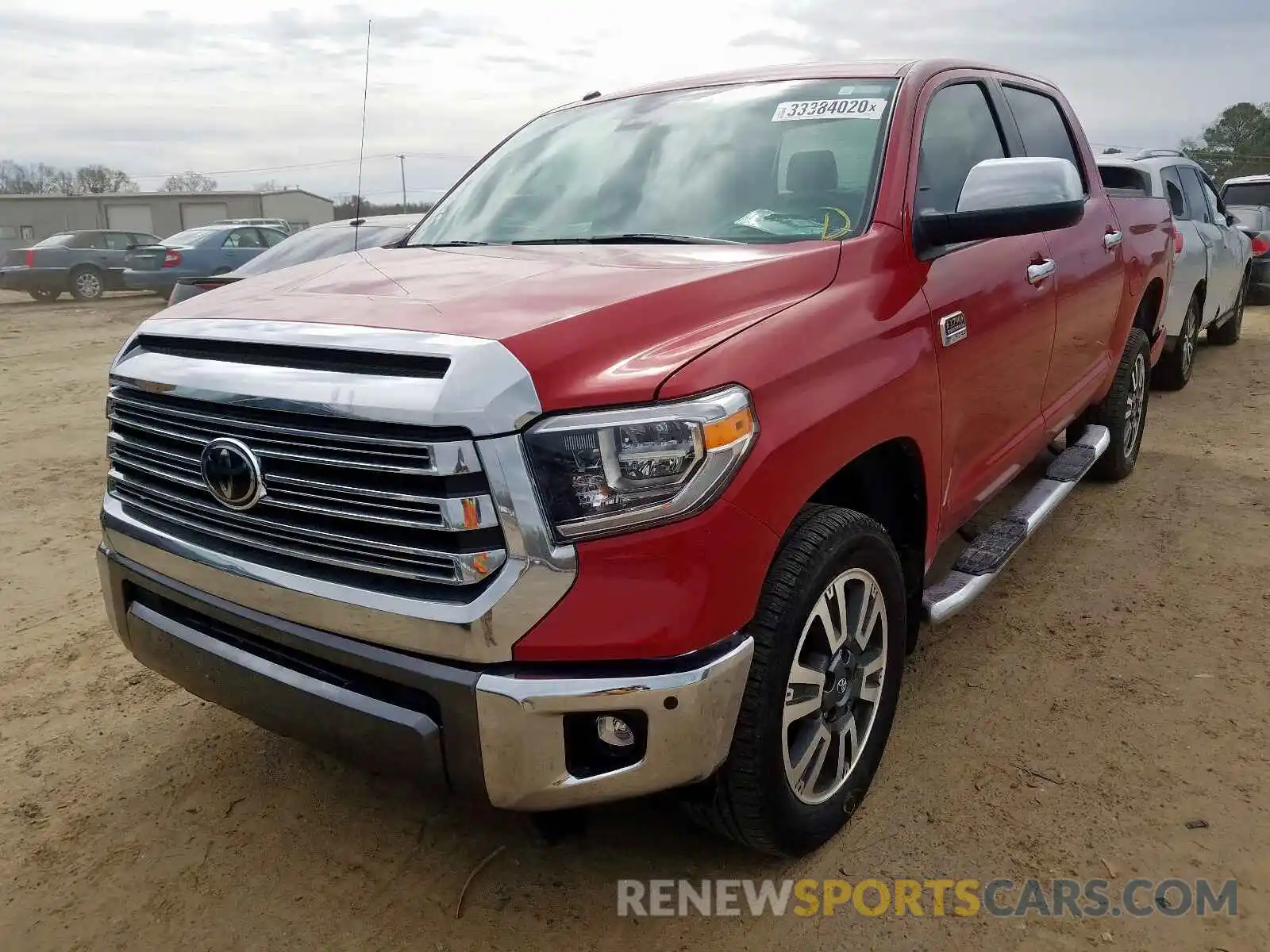 2 Photograph of a damaged car 5TFGY5F15KX254513 TOYOTA TUNDRA 2019