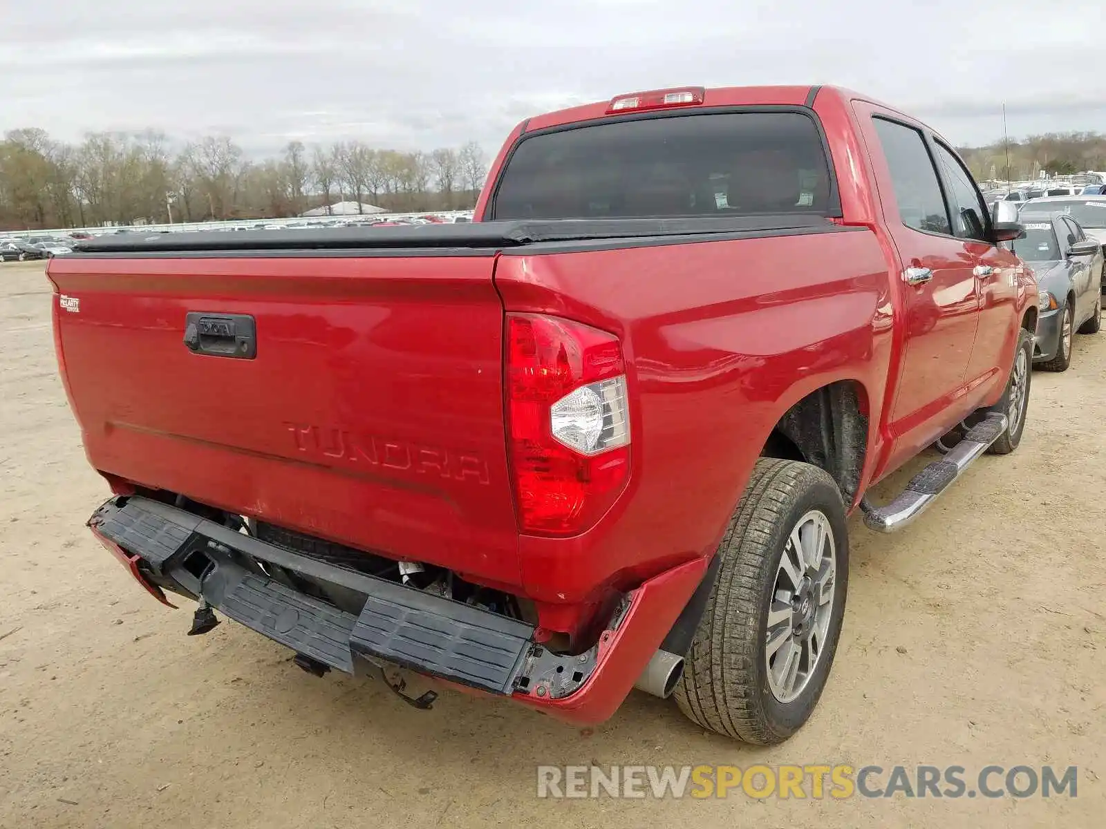 4 Photograph of a damaged car 5TFGY5F15KX254513 TOYOTA TUNDRA 2019