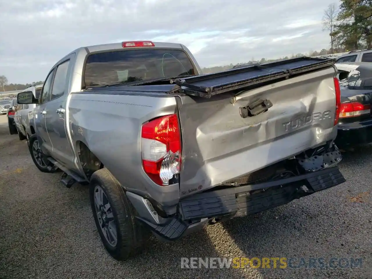 3 Photograph of a damaged car 5TFGY5F19KX244793 TOYOTA TUNDRA 2019