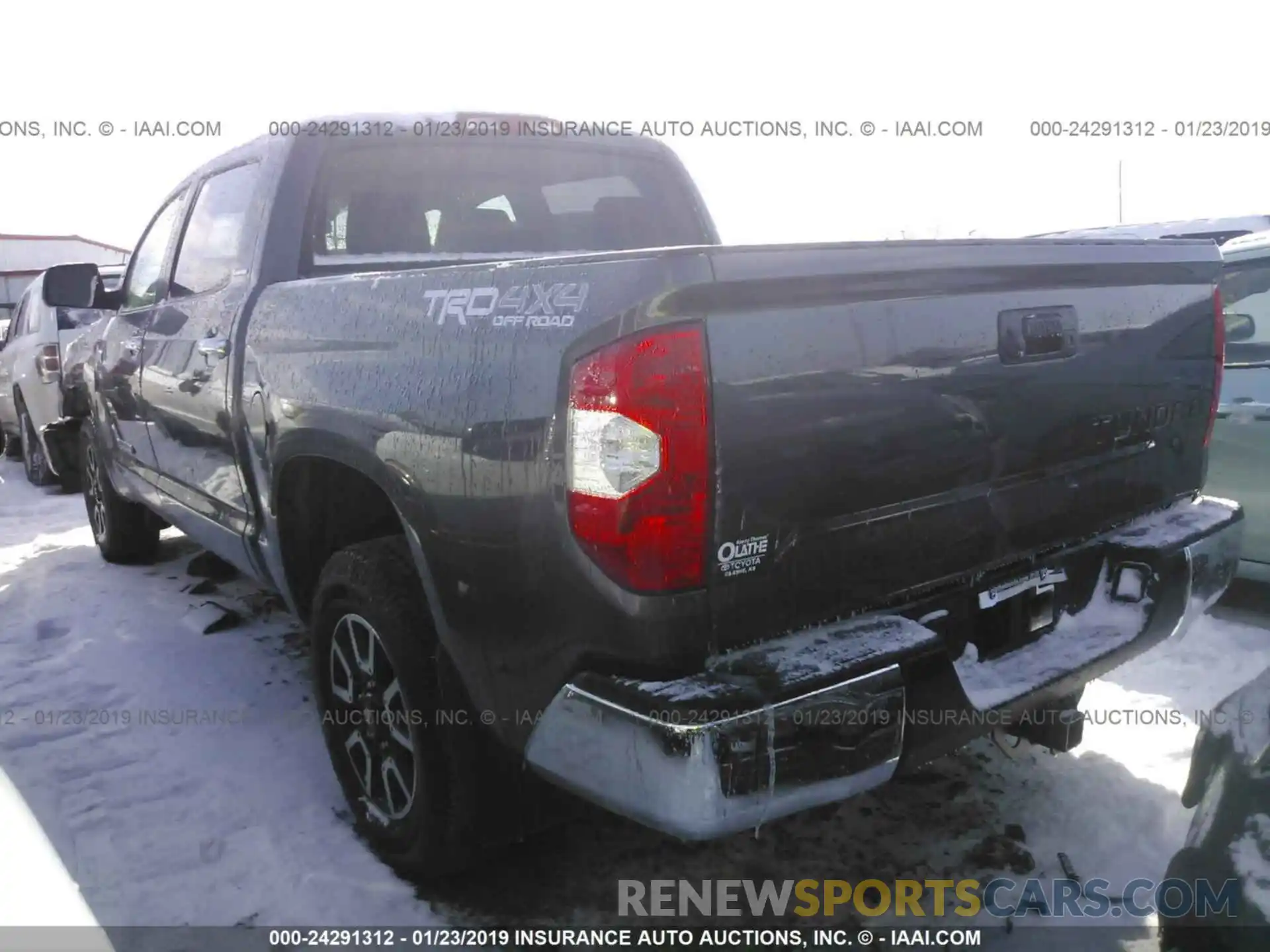 3 Photograph of a damaged car 5TFHY5F10KX778656 TOYOTA TUNDRA 2019