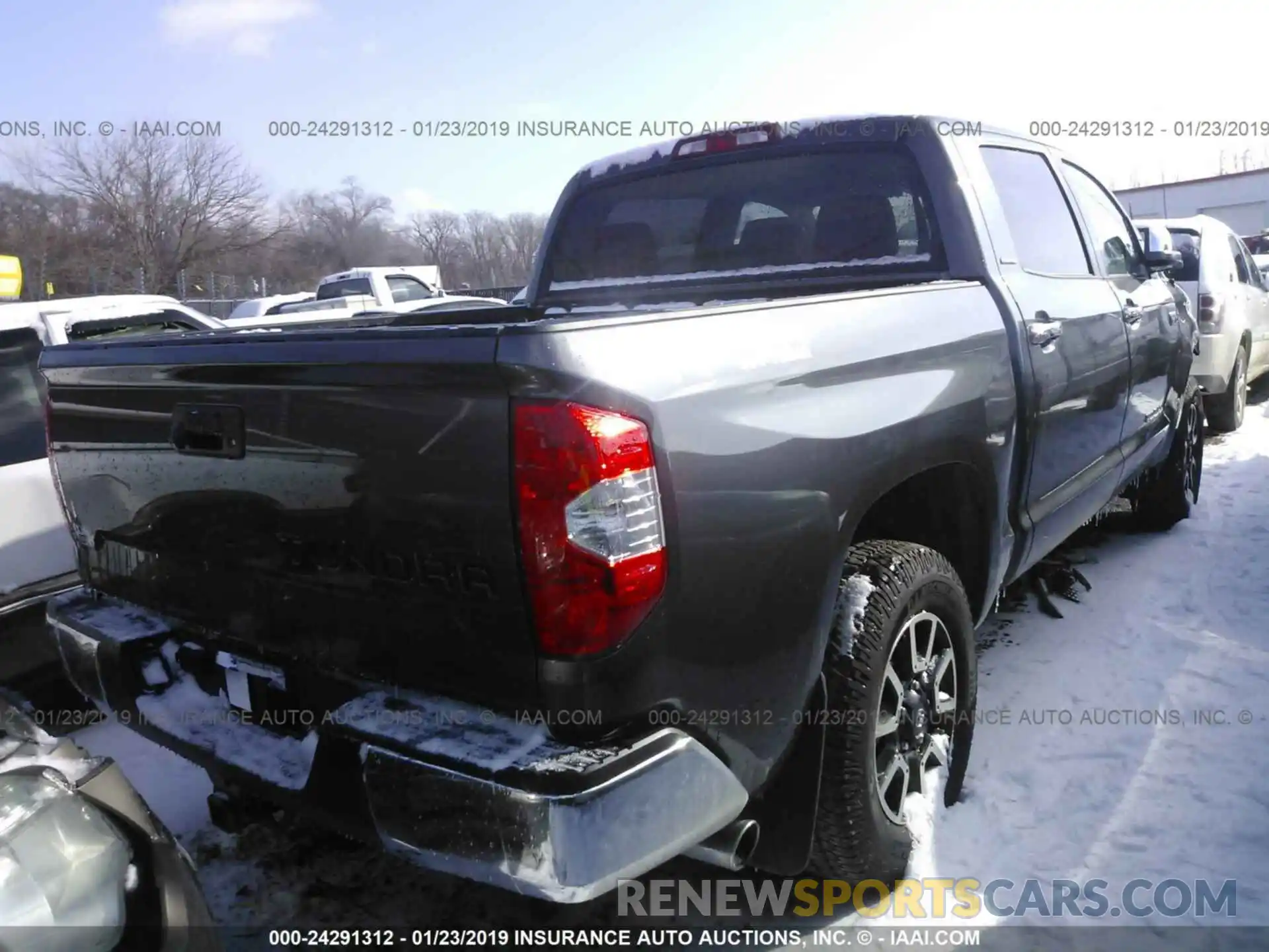 4 Photograph of a damaged car 5TFHY5F10KX778656 TOYOTA TUNDRA 2019