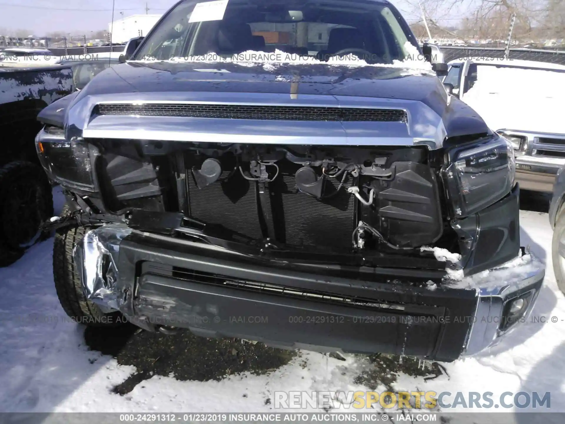 6 Photograph of a damaged car 5TFHY5F10KX778656 TOYOTA TUNDRA 2019