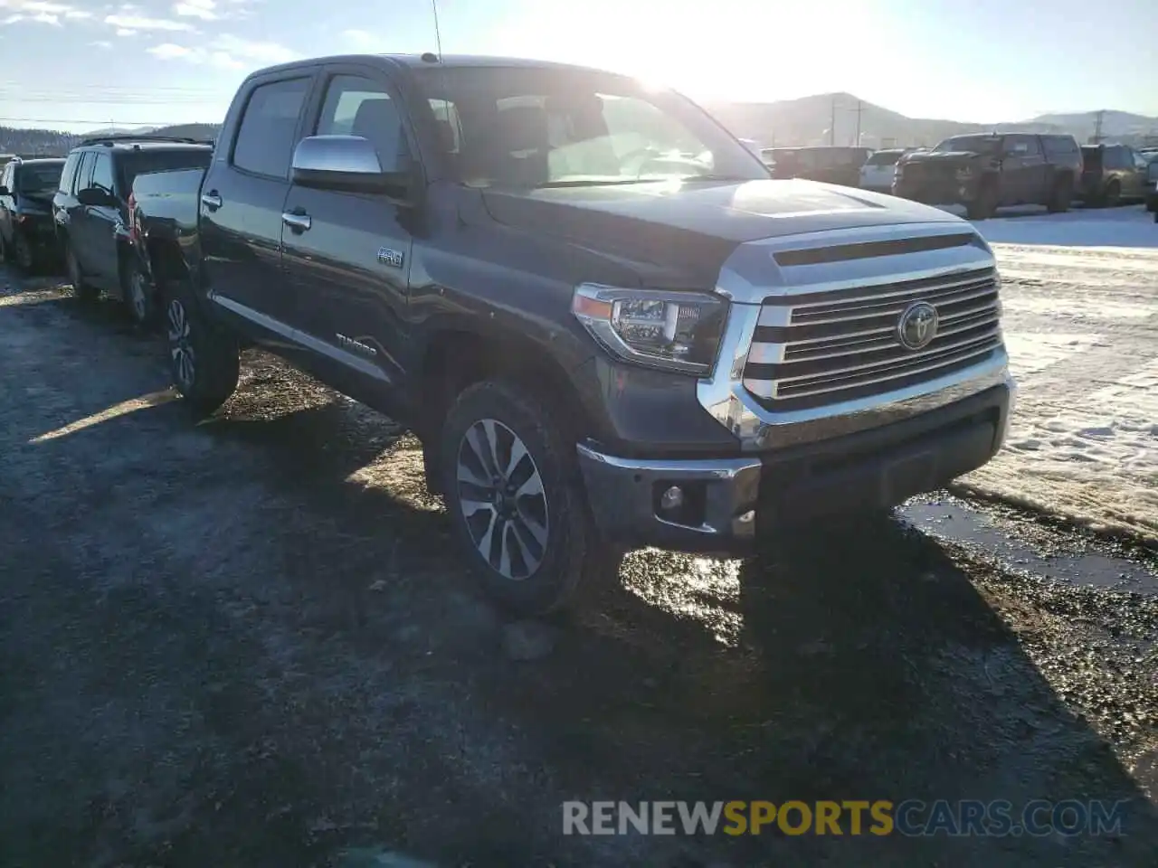 1 Photograph of a damaged car 5TFHY5F10KX786224 TOYOTA TUNDRA 2019