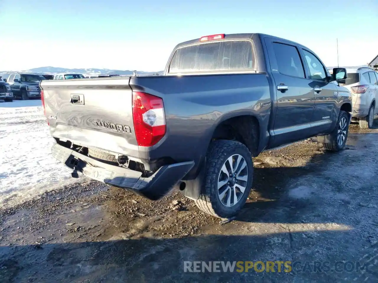 4 Photograph of a damaged car 5TFHY5F10KX786224 TOYOTA TUNDRA 2019