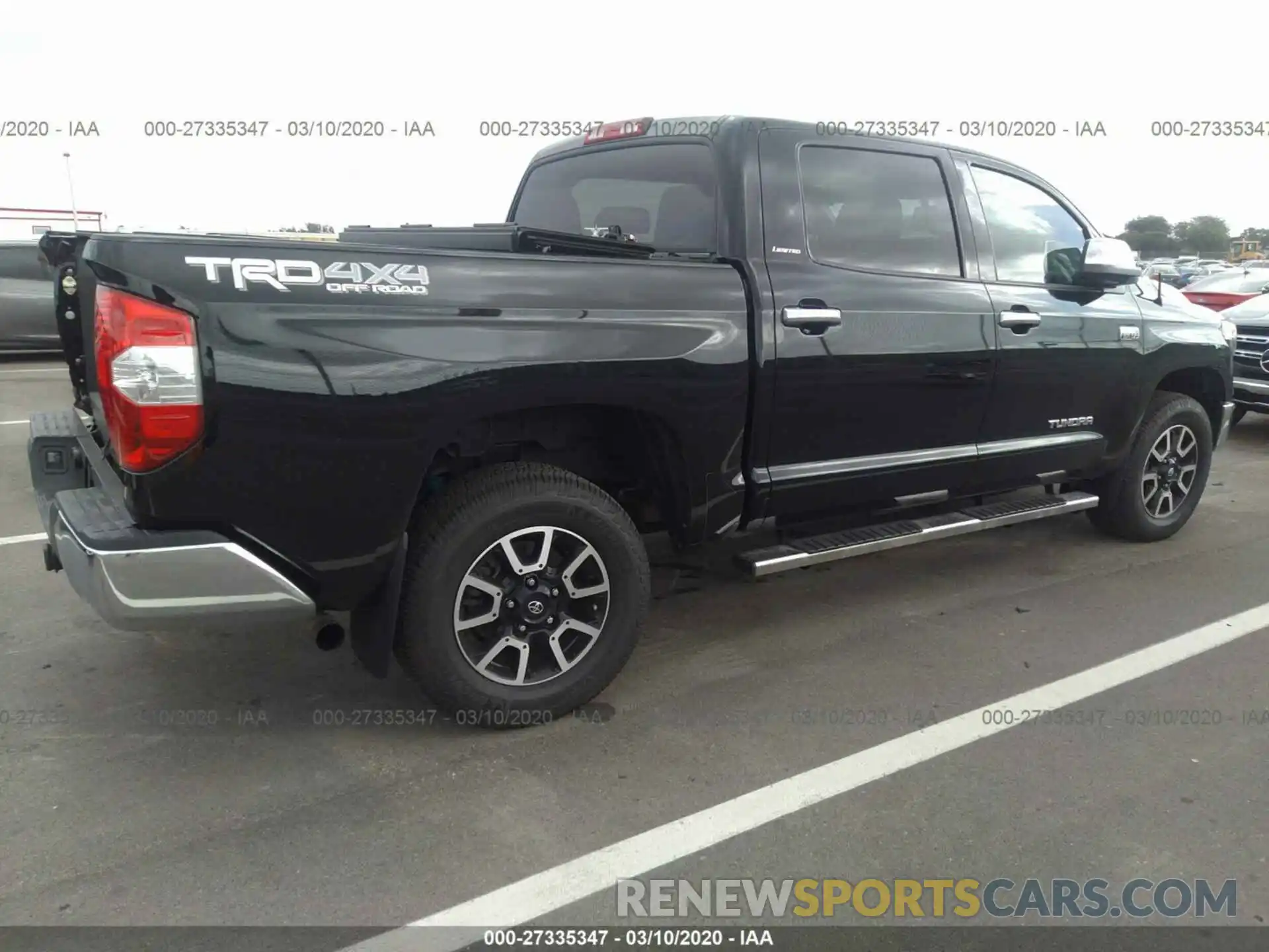 4 Photograph of a damaged car 5TFHY5F10KX813082 TOYOTA TUNDRA 2019