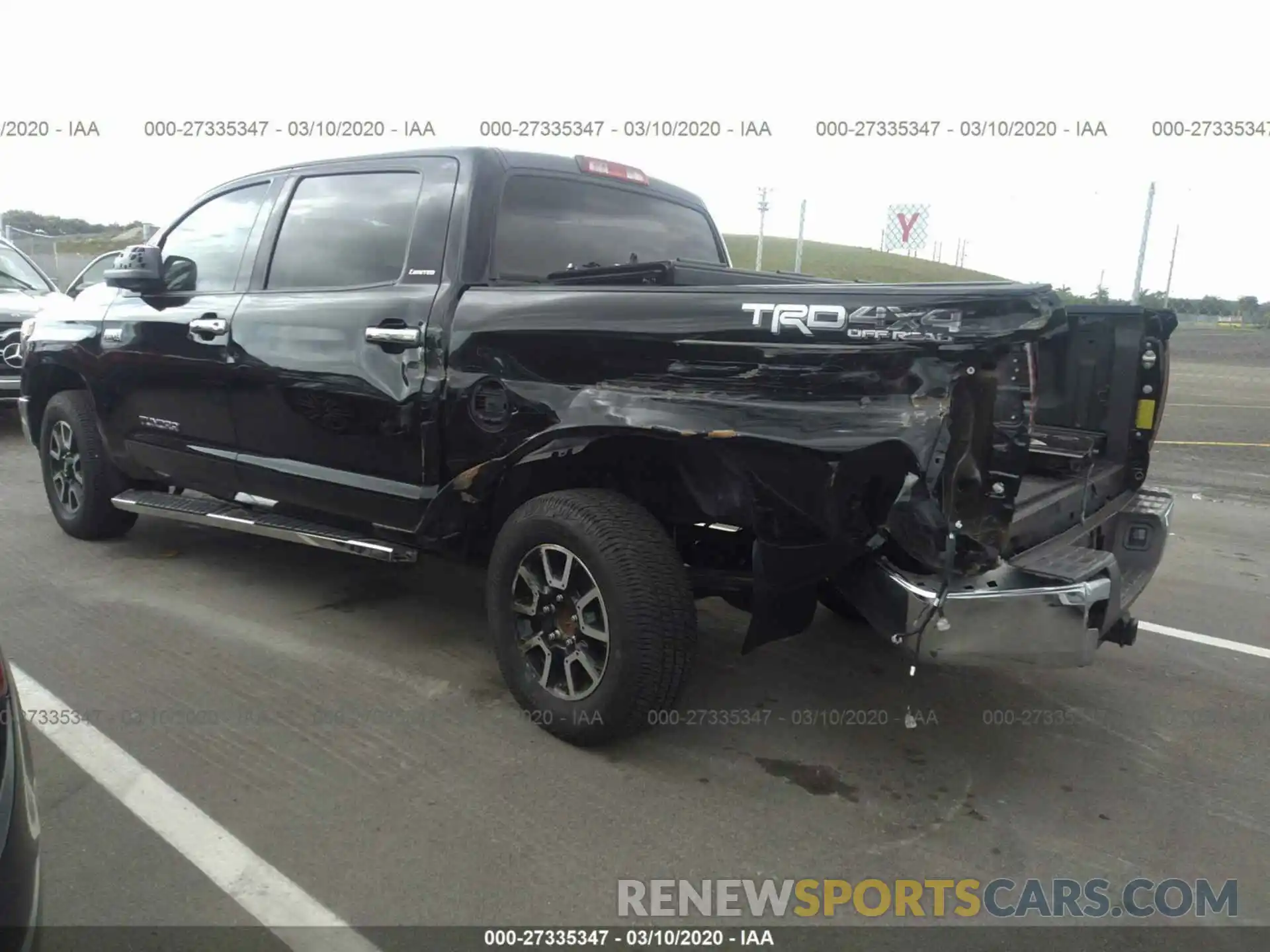 6 Фотография поврежденного автомобиля 5TFHY5F10KX813082 TOYOTA TUNDRA 2019