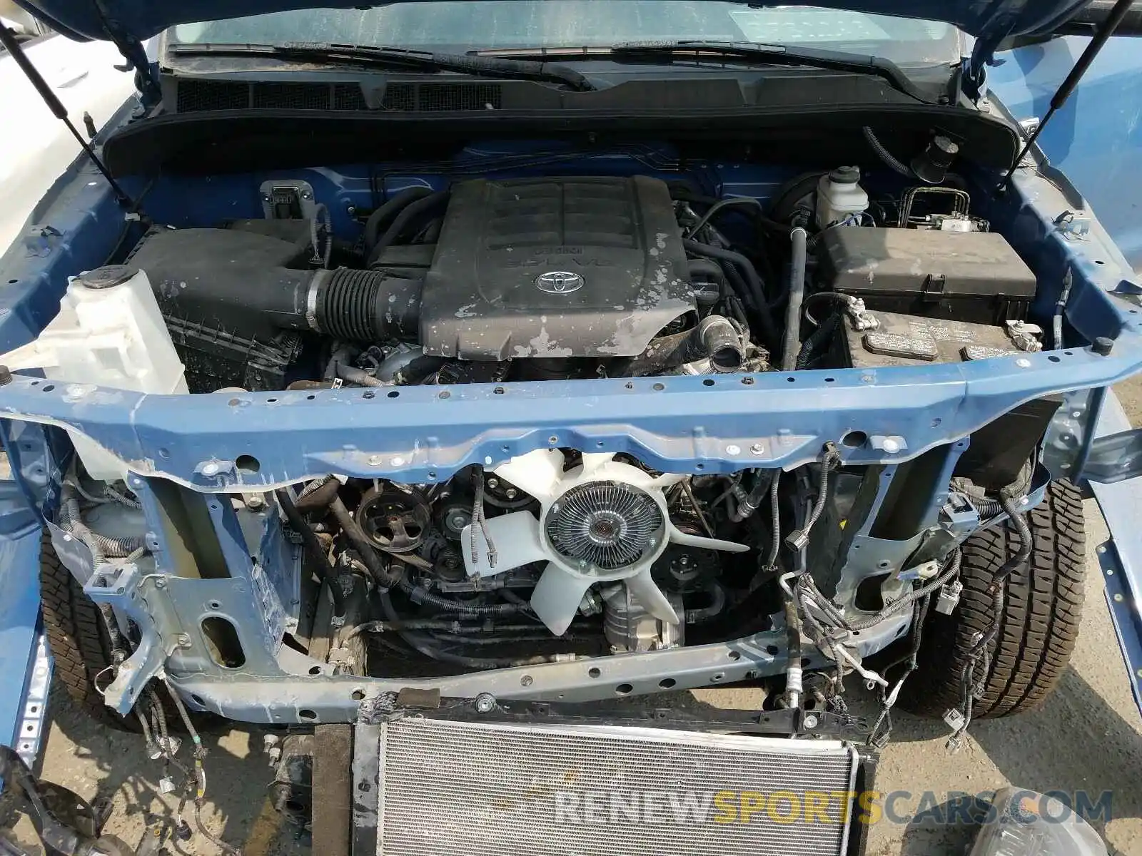 7 Photograph of a damaged car 5TFHY5F10KX814894 TOYOTA TUNDRA 2019