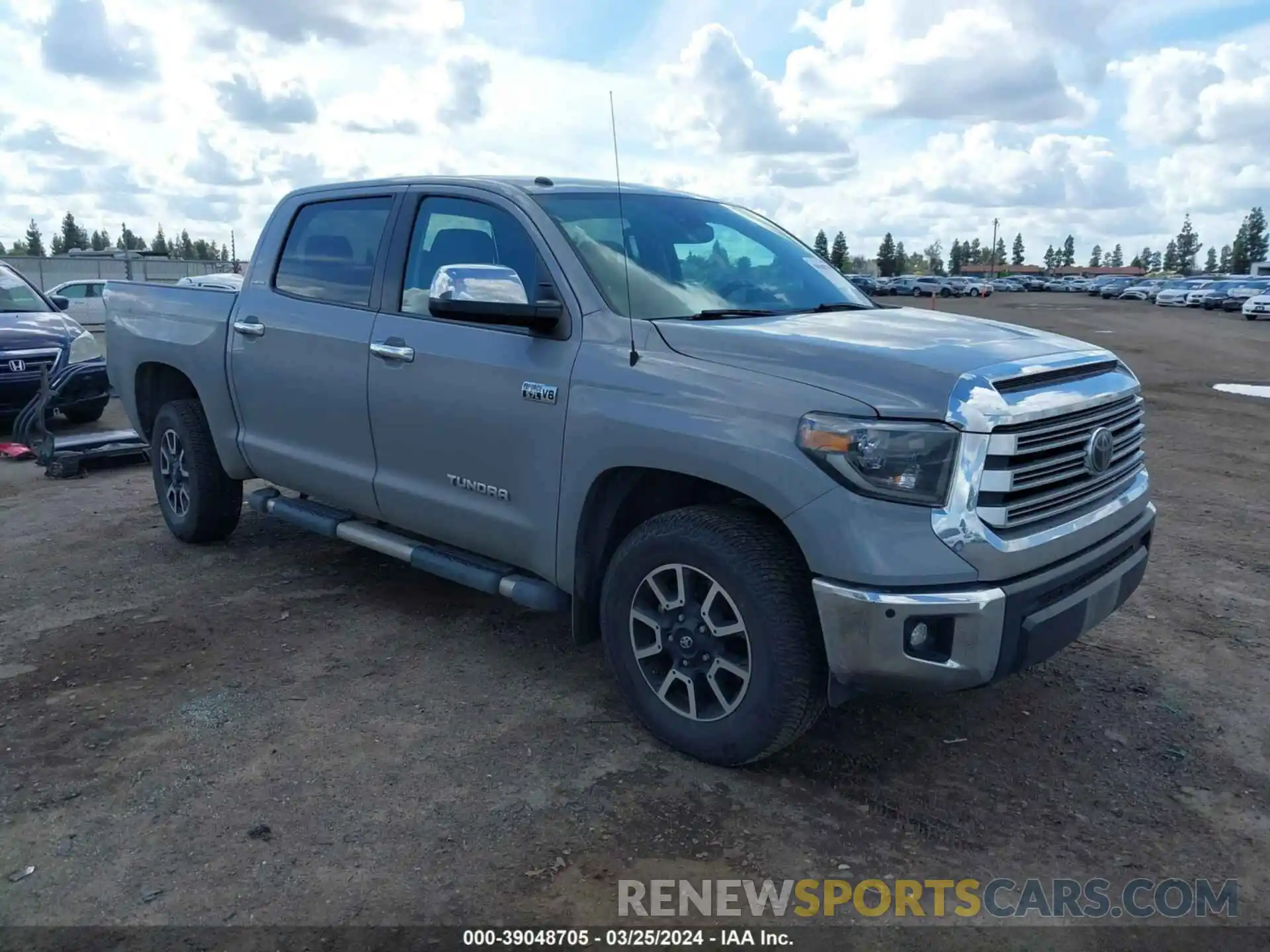 1 Photograph of a damaged car 5TFHY5F10KX826902 TOYOTA TUNDRA 2019