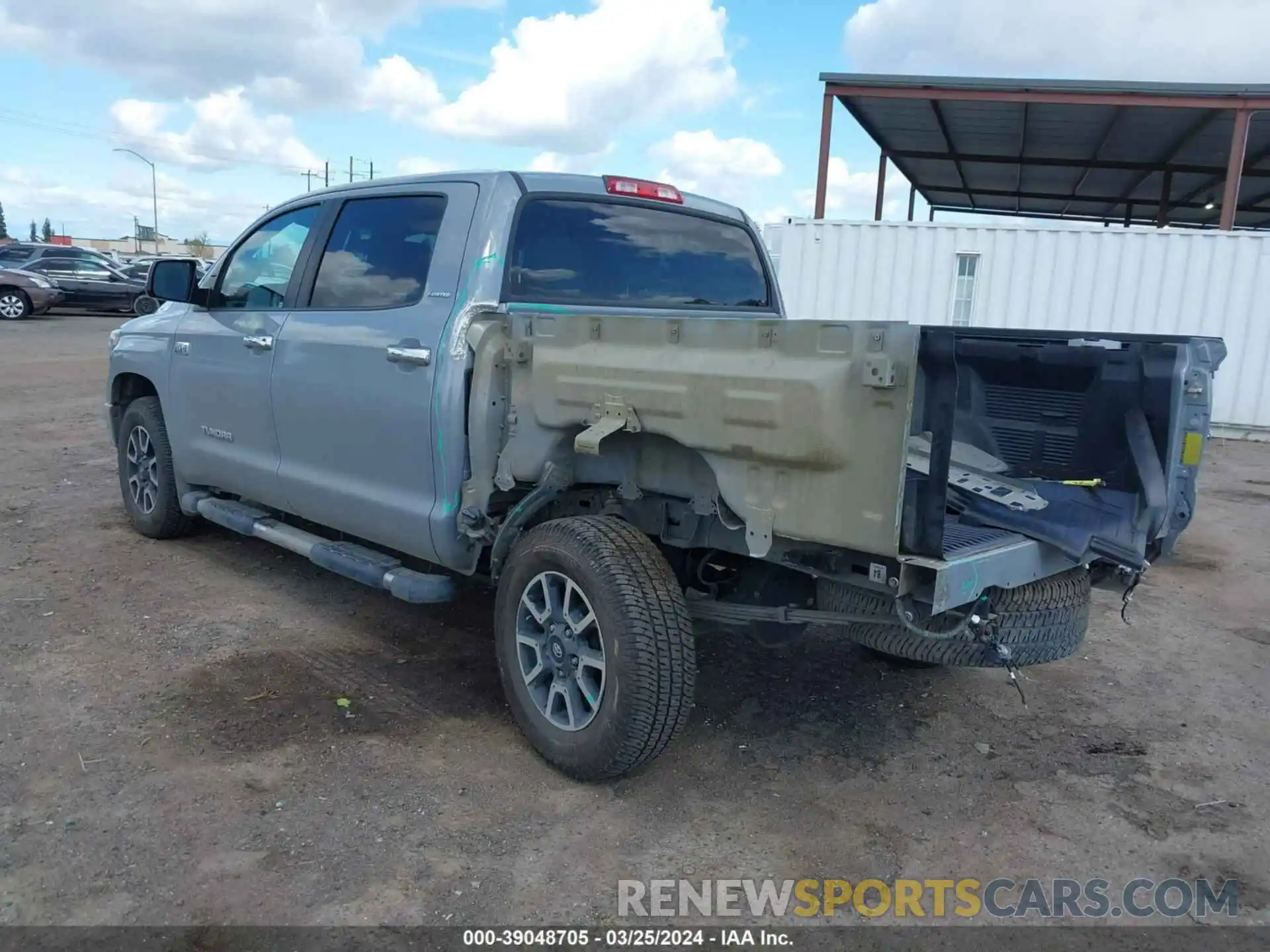 3 Photograph of a damaged car 5TFHY5F10KX826902 TOYOTA TUNDRA 2019