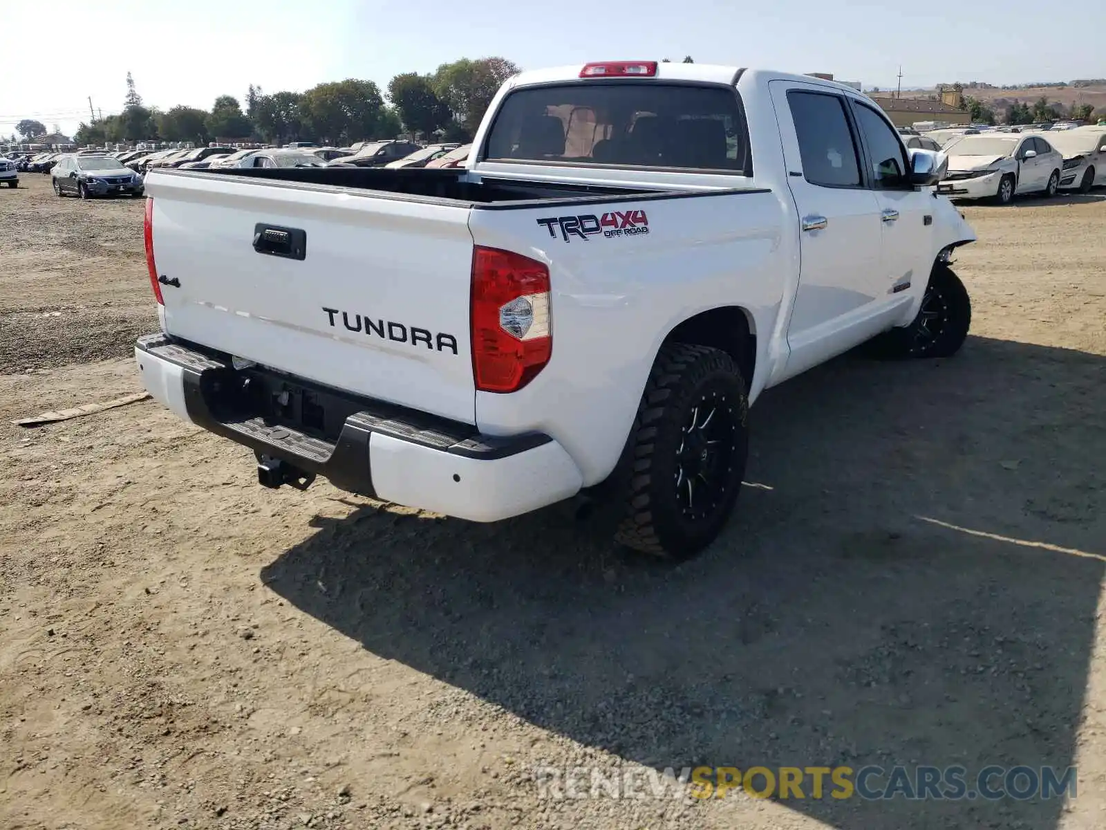 4 Photograph of a damaged car 5TFHY5F10KX856546 TOYOTA TUNDRA 2019