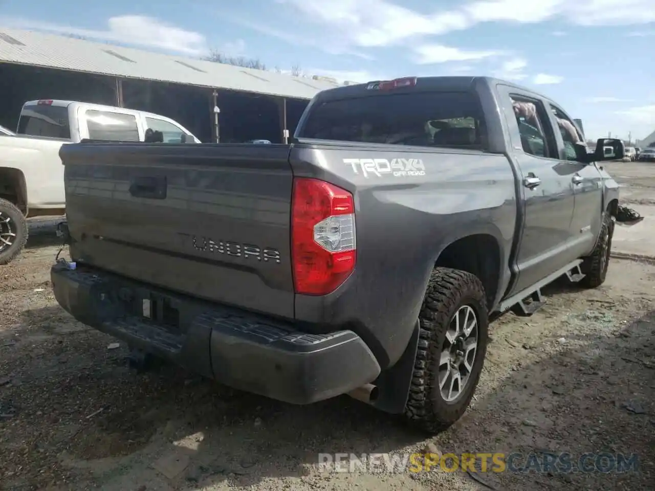 4 Photograph of a damaged car 5TFHY5F11KX786152 TOYOTA TUNDRA 2019