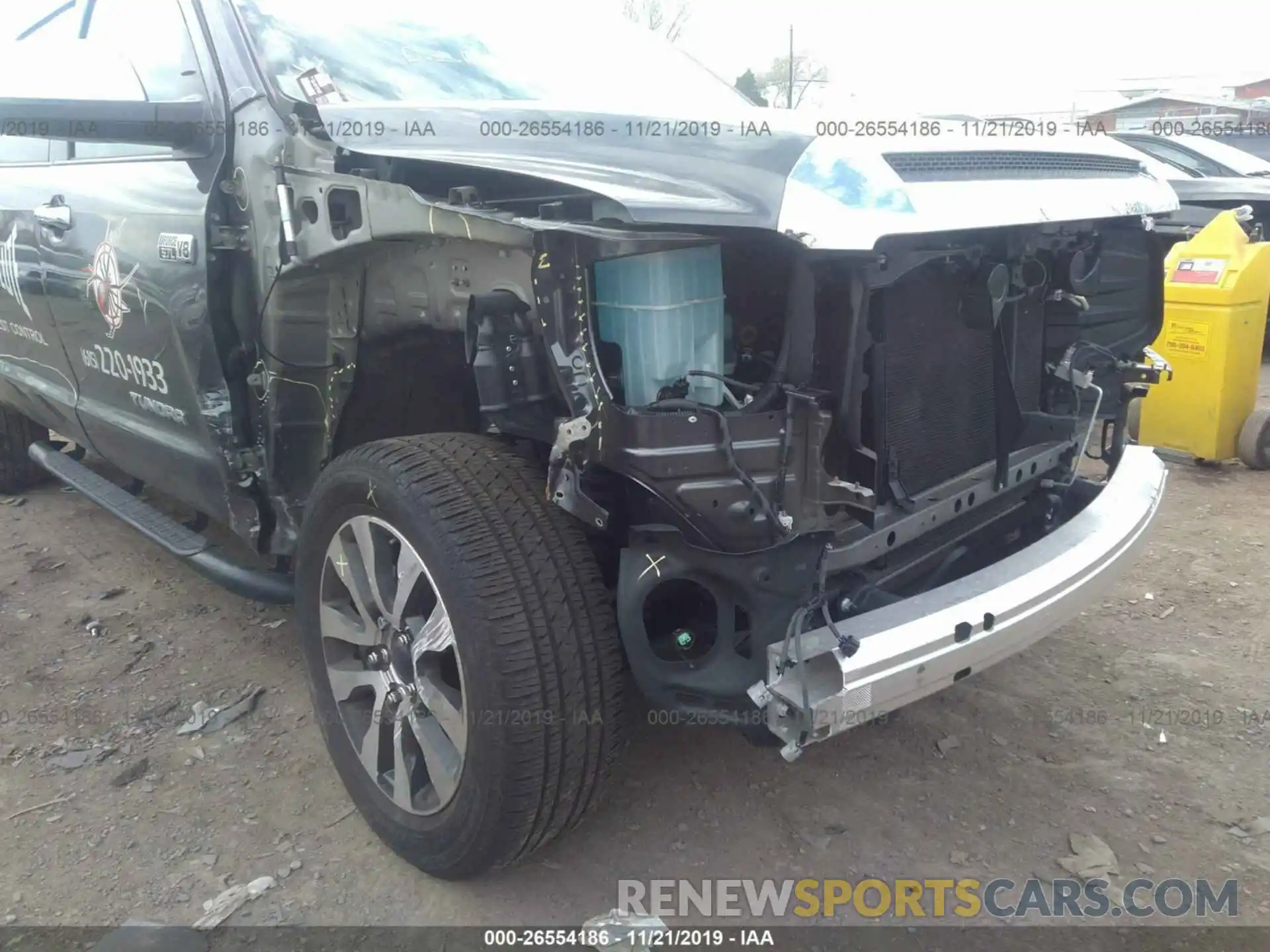 6 Photograph of a damaged car 5TFHY5F11KX797099 TOYOTA TUNDRA 2019