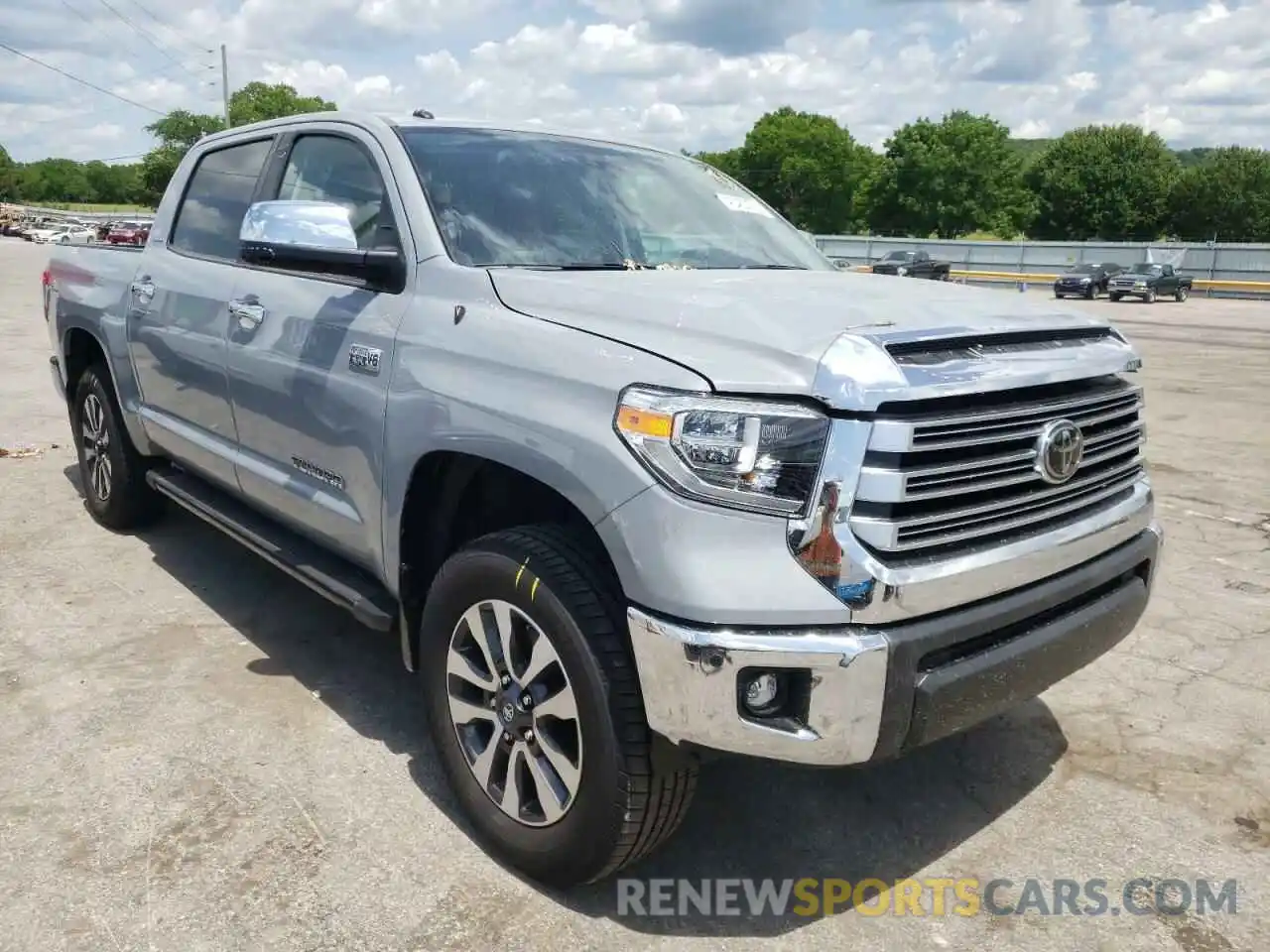 1 Photograph of a damaged car 5TFHY5F11KX831753 TOYOTA TUNDRA 2019