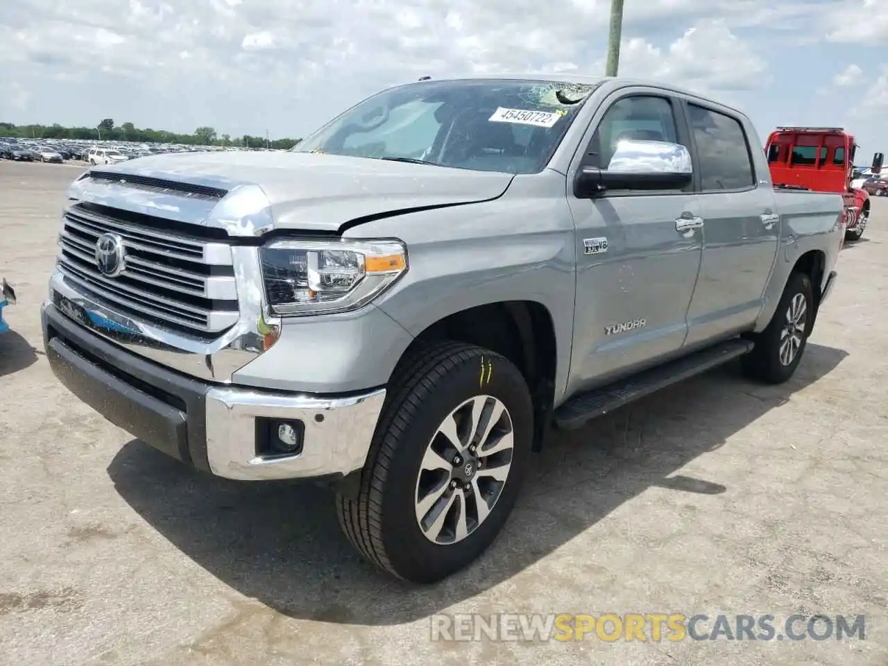 2 Photograph of a damaged car 5TFHY5F11KX831753 TOYOTA TUNDRA 2019