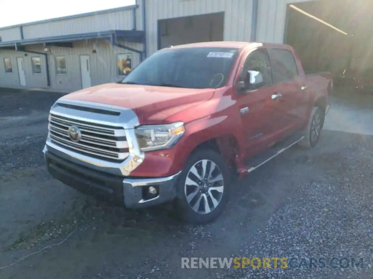 2 Photograph of a damaged car 5TFHY5F11KX865823 TOYOTA TUNDRA 2019