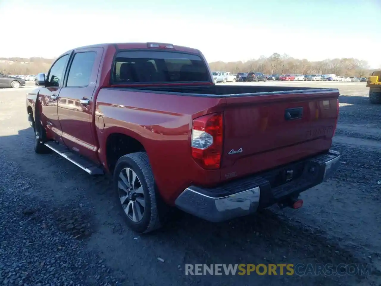 3 Photograph of a damaged car 5TFHY5F11KX865823 TOYOTA TUNDRA 2019