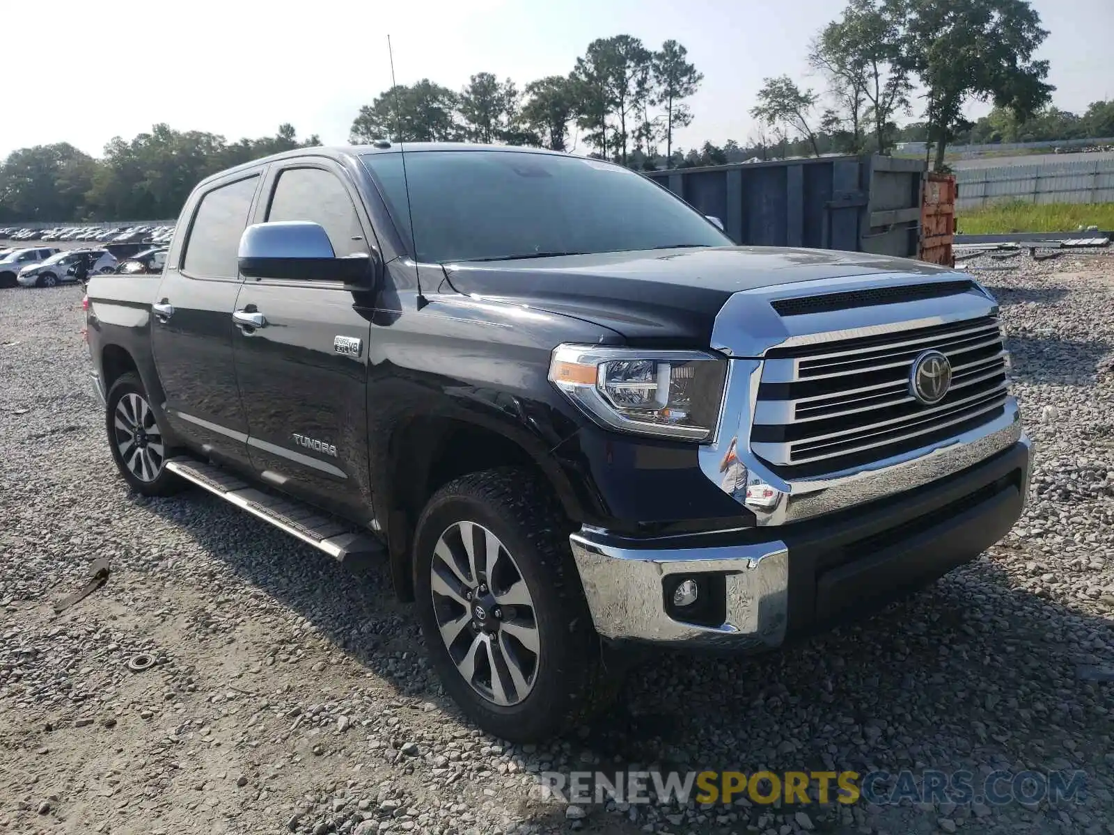 1 Photograph of a damaged car 5TFHY5F11KX869371 TOYOTA TUNDRA 2019