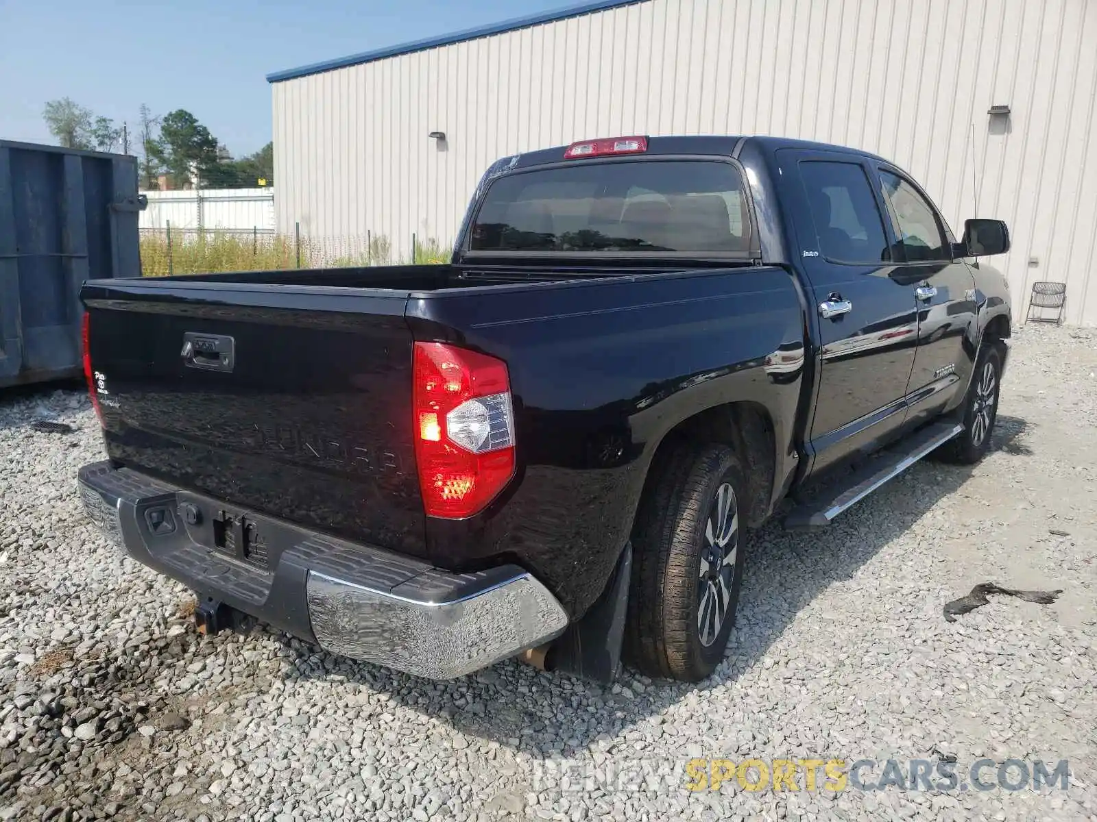 4 Photograph of a damaged car 5TFHY5F11KX869371 TOYOTA TUNDRA 2019