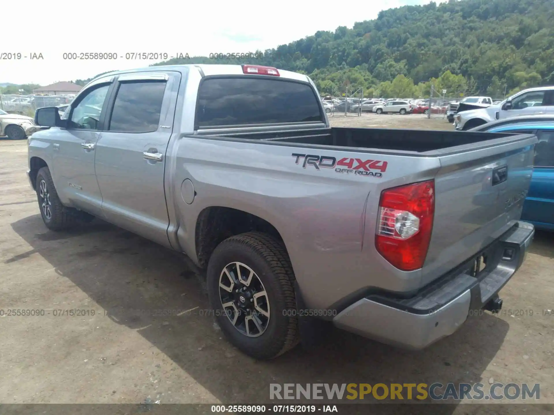 3 Photograph of a damaged car 5TFHY5F12KX777699 TOYOTA TUNDRA 2019