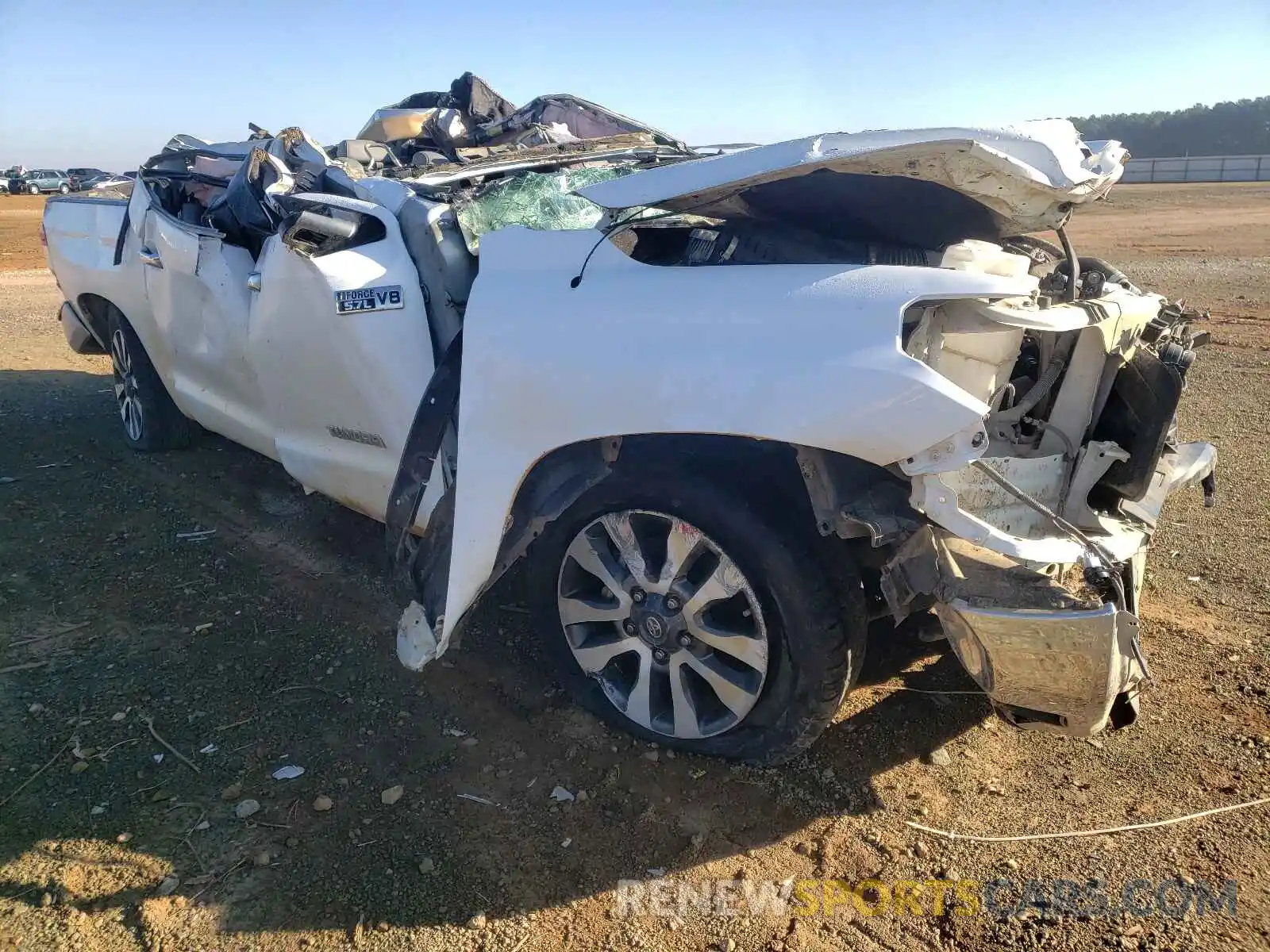 1 Photograph of a damaged car 5TFHY5F12KX787892 TOYOTA TUNDRA 2019