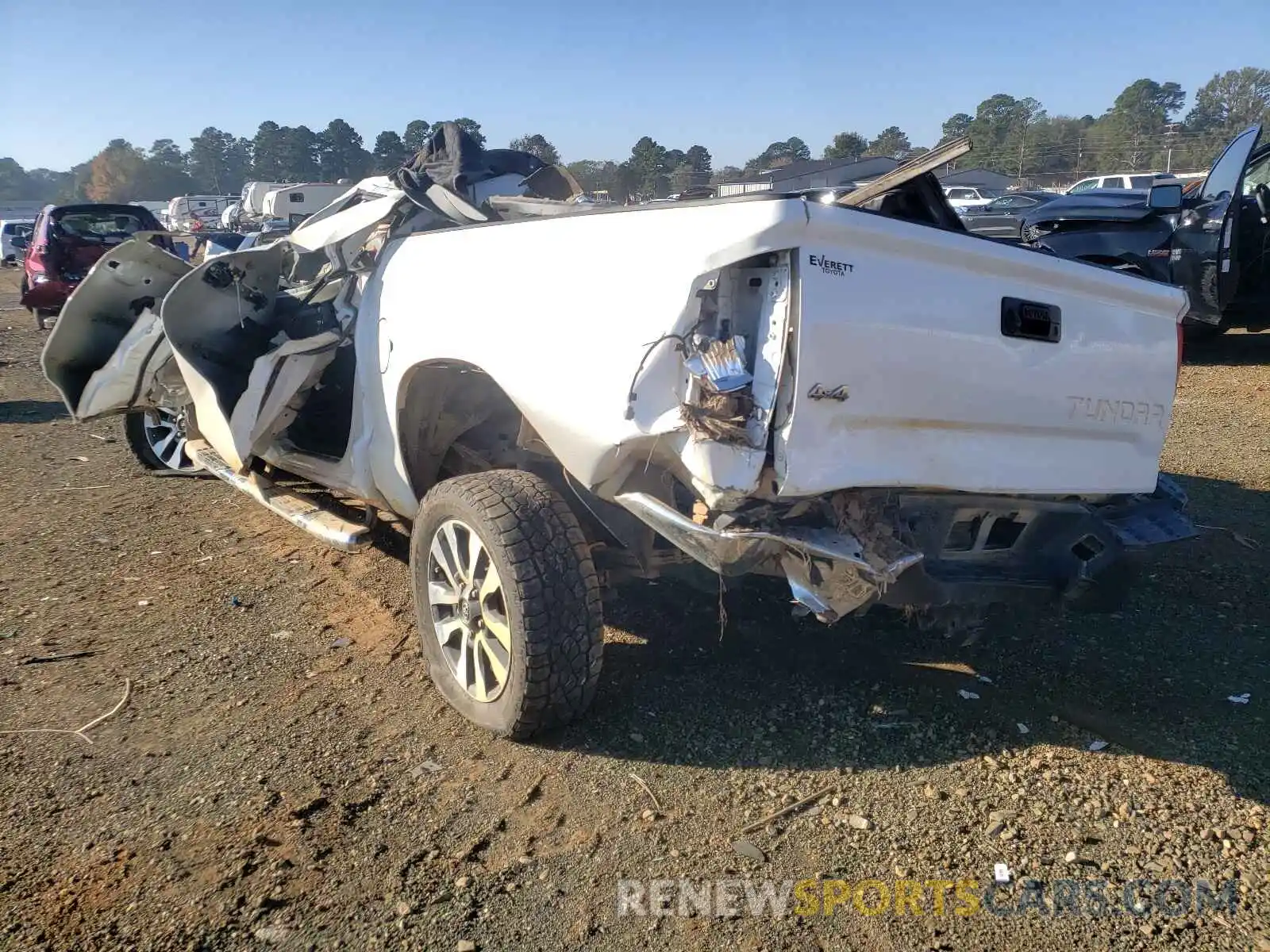 3 Photograph of a damaged car 5TFHY5F12KX787892 TOYOTA TUNDRA 2019