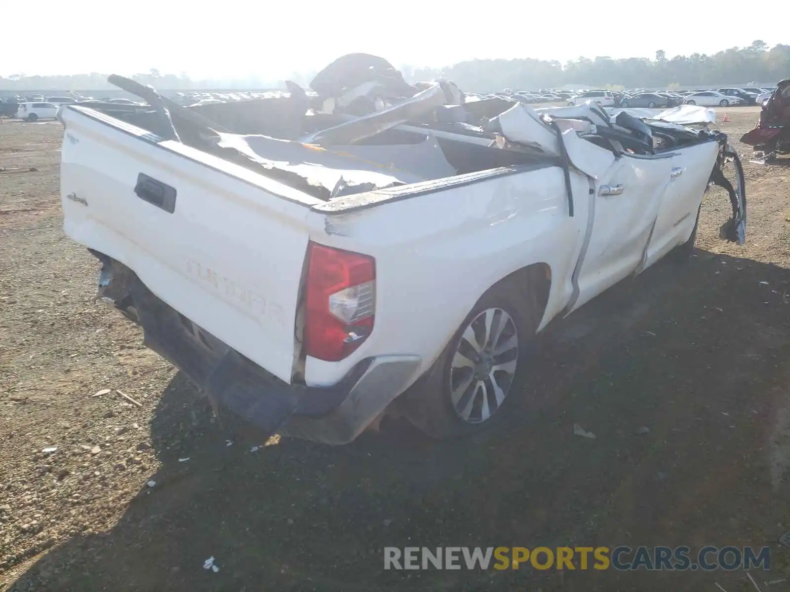 4 Photograph of a damaged car 5TFHY5F12KX787892 TOYOTA TUNDRA 2019