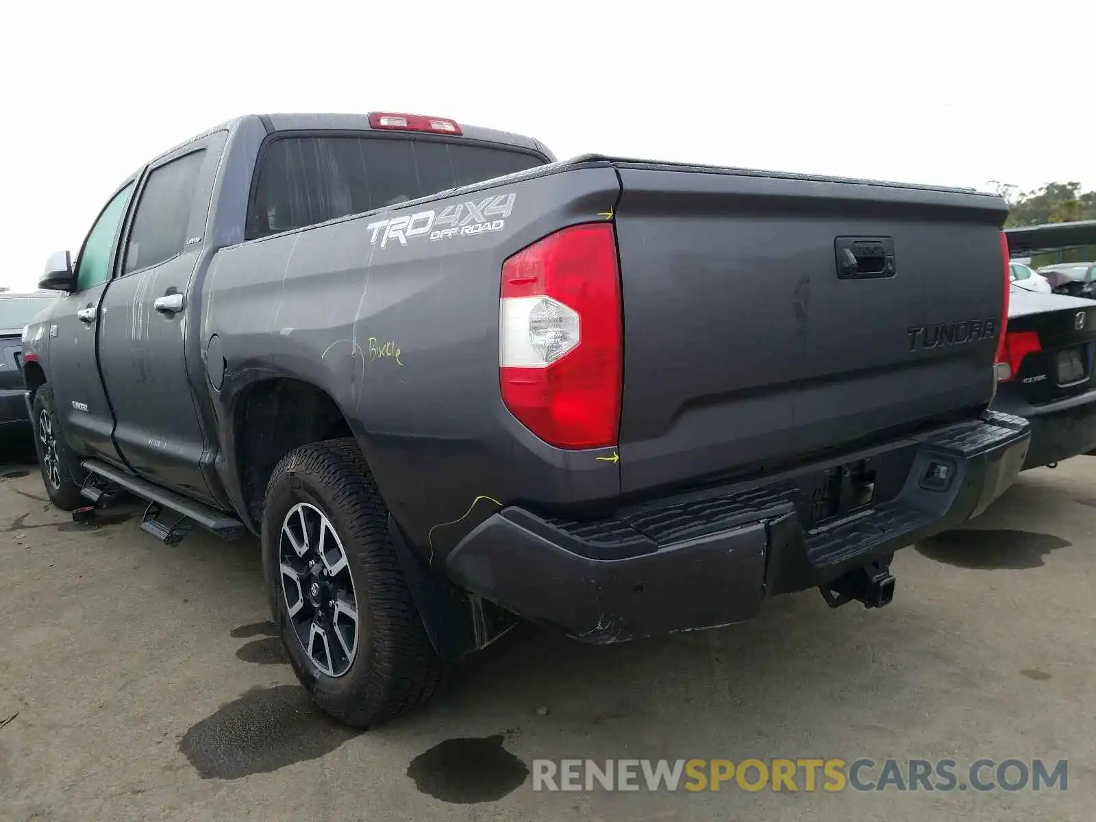 3 Photograph of a damaged car 5TFHY5F12KX818509 TOYOTA TUNDRA 2019