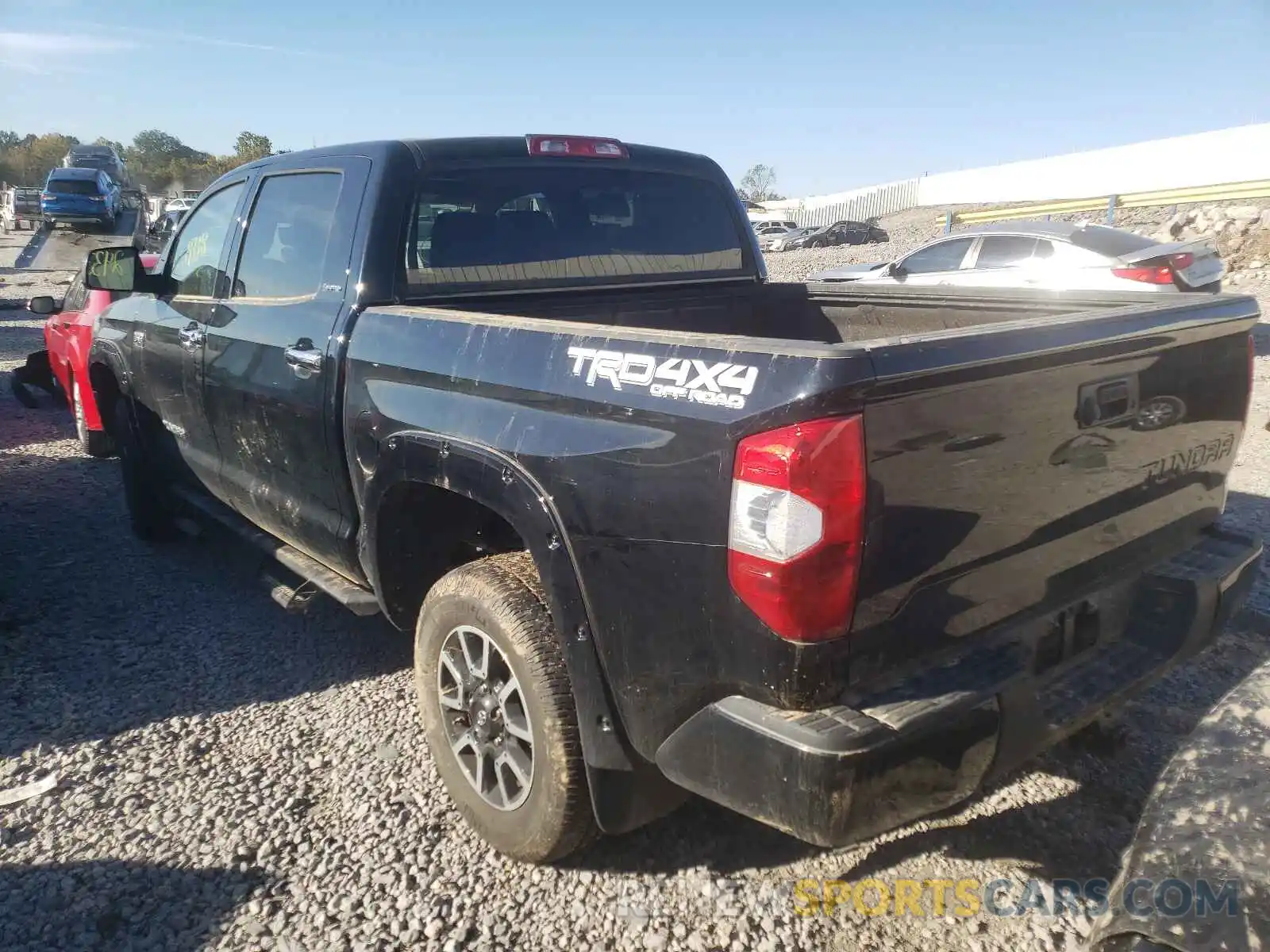 3 Photograph of a damaged car 5TFHY5F12KX828604 TOYOTA TUNDRA 2019