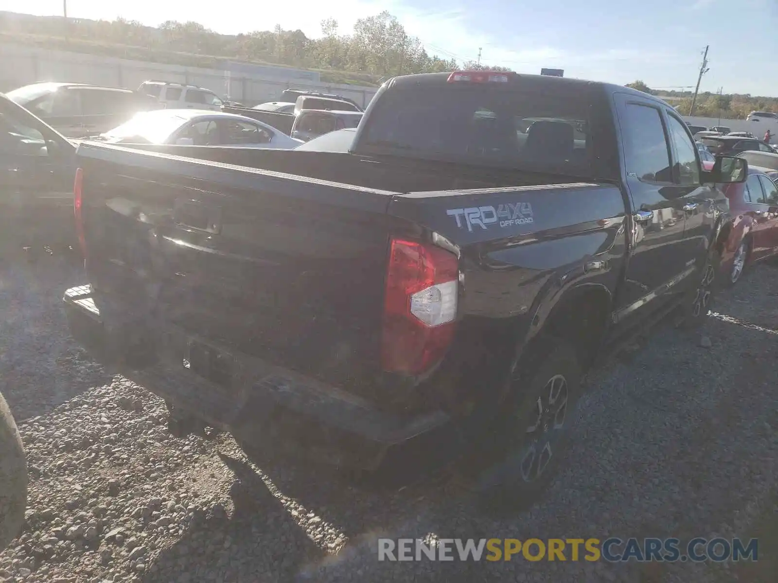 4 Photograph of a damaged car 5TFHY5F12KX828604 TOYOTA TUNDRA 2019