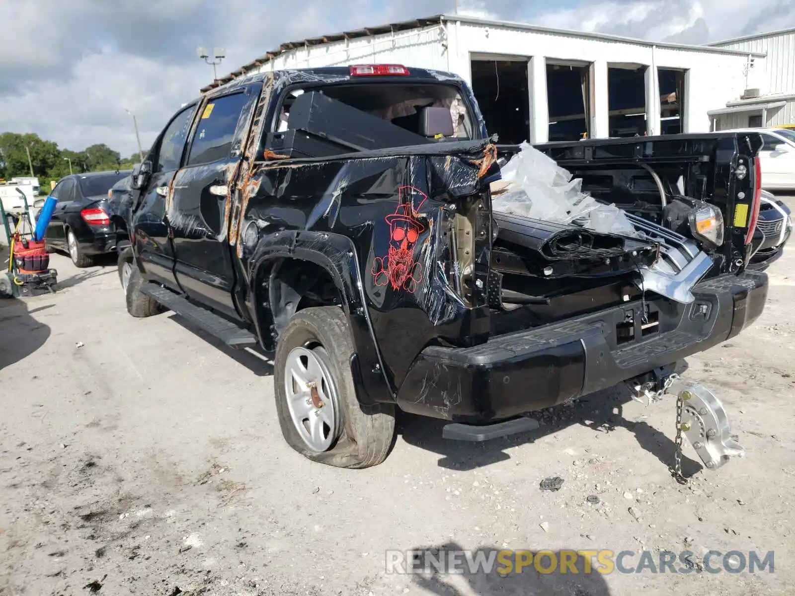 3 Photograph of a damaged car 5TFHY5F12KX840266 TOYOTA TUNDRA 2019