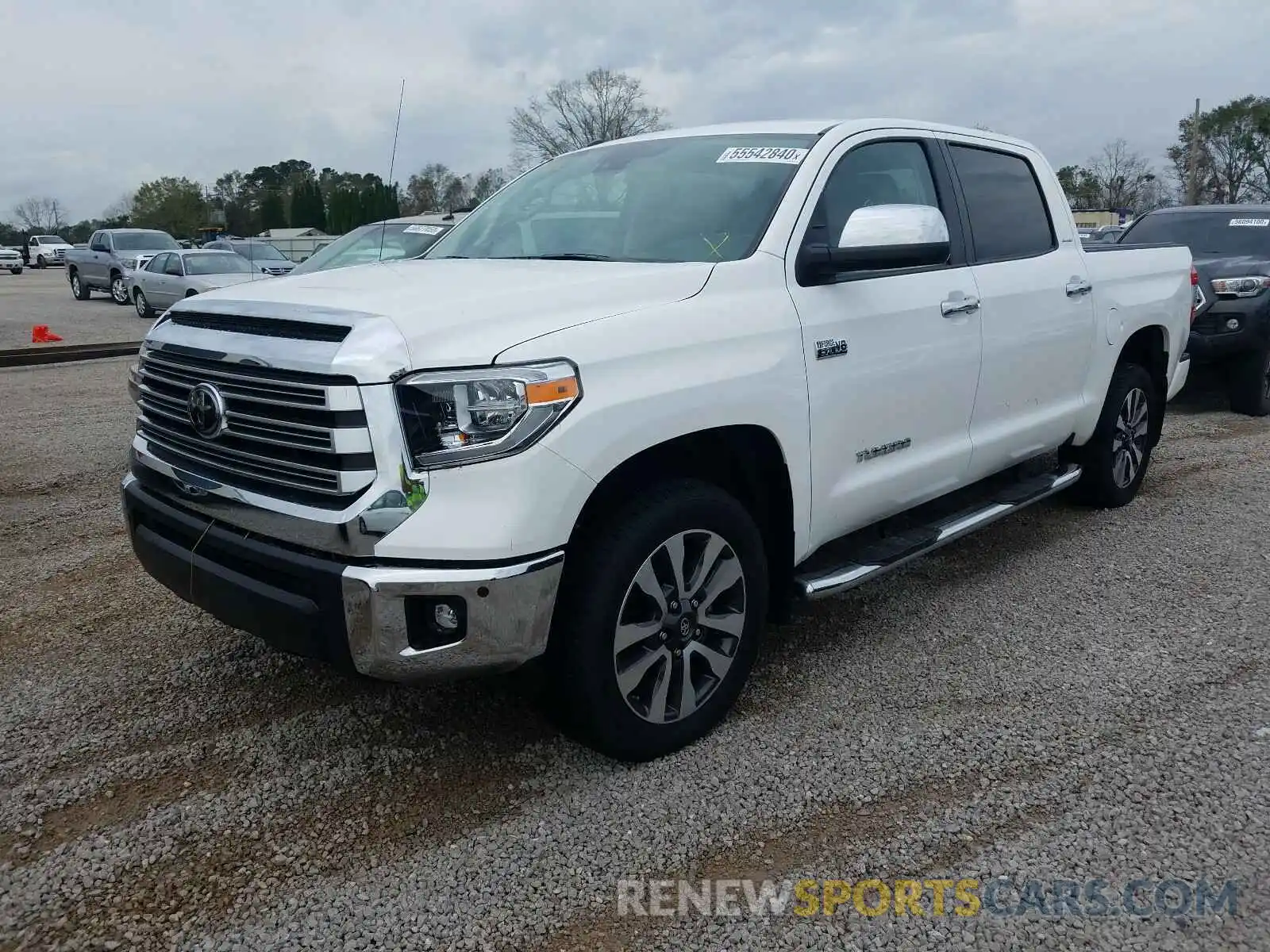 2 Photograph of a damaged car 5TFHY5F12KX849632 TOYOTA TUNDRA 2019