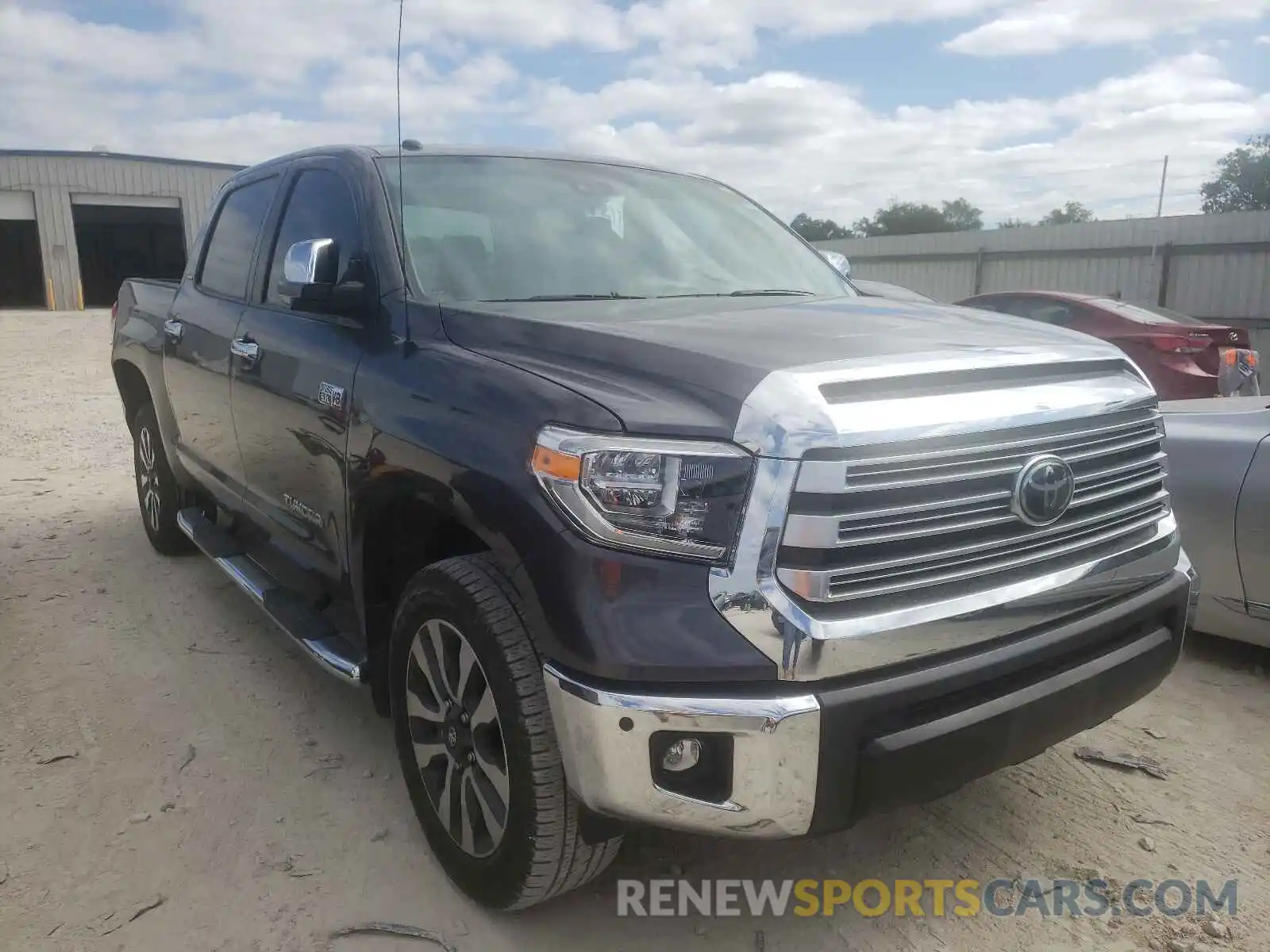 1 Photograph of a damaged car 5TFHY5F13KX785407 TOYOTA TUNDRA 2019