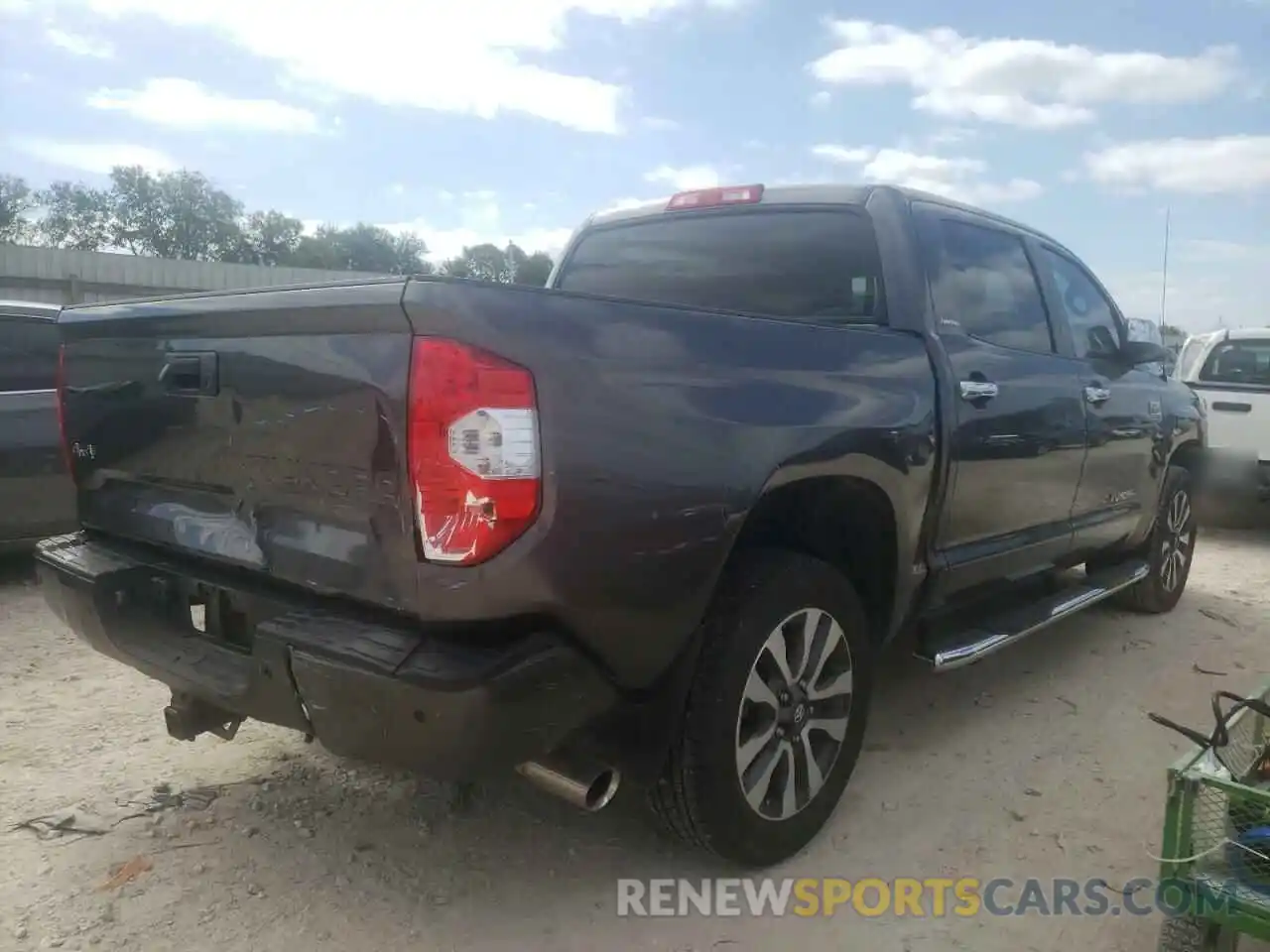 4 Photograph of a damaged car 5TFHY5F13KX785407 TOYOTA TUNDRA 2019