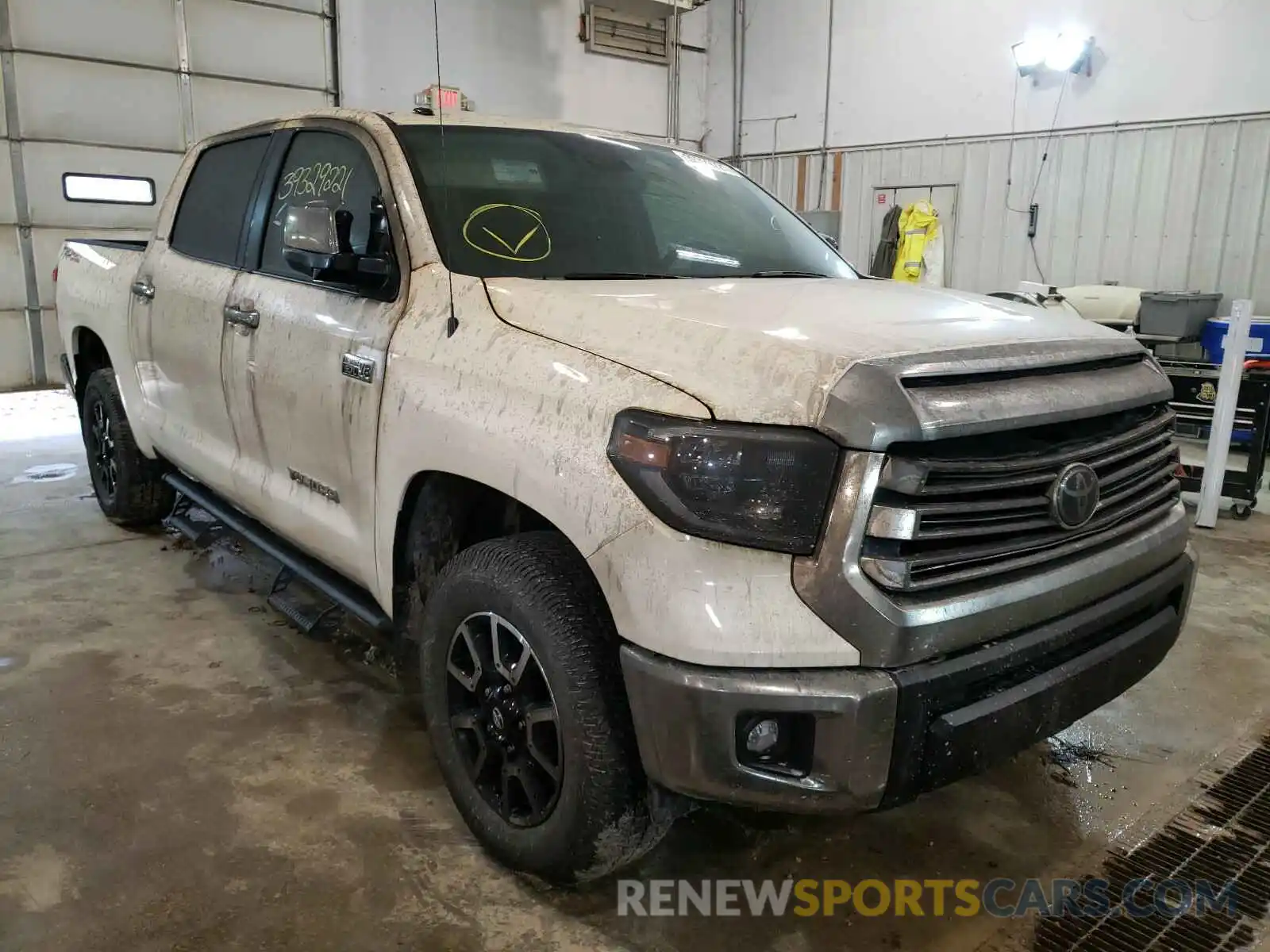 1 Photograph of a damaged car 5TFHY5F13KX816199 TOYOTA TUNDRA 2019