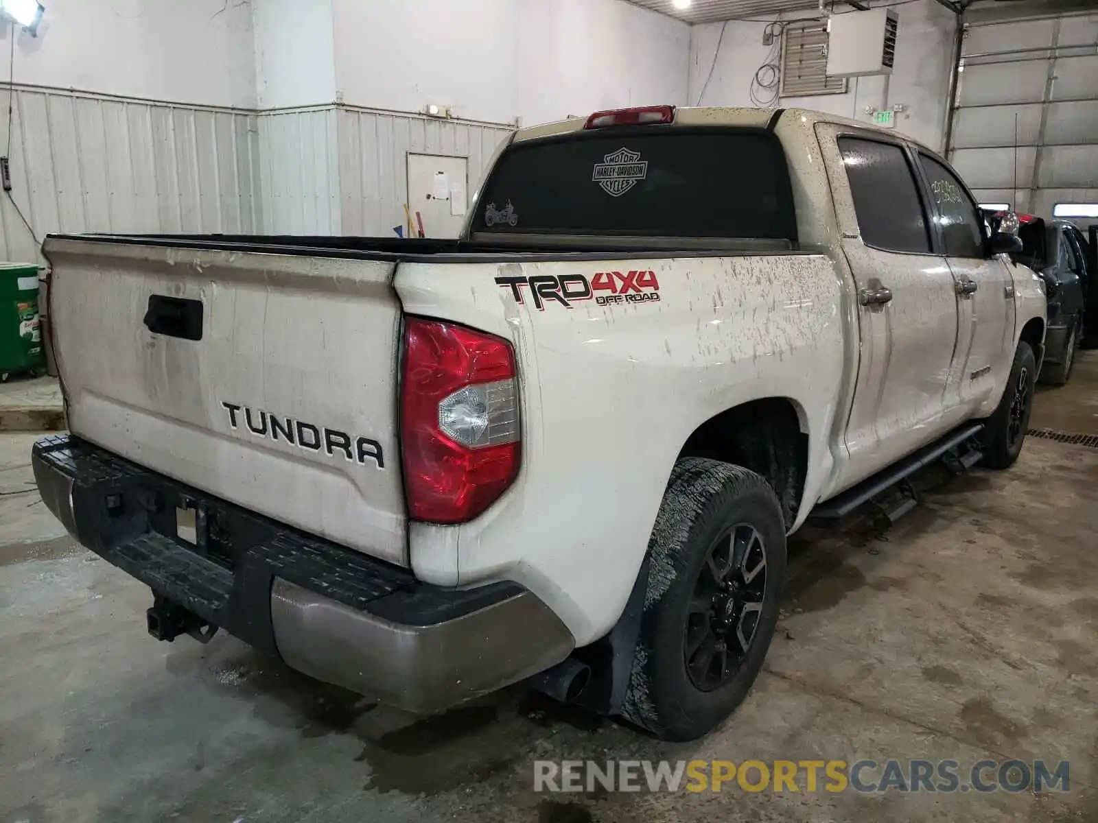 4 Photograph of a damaged car 5TFHY5F13KX816199 TOYOTA TUNDRA 2019