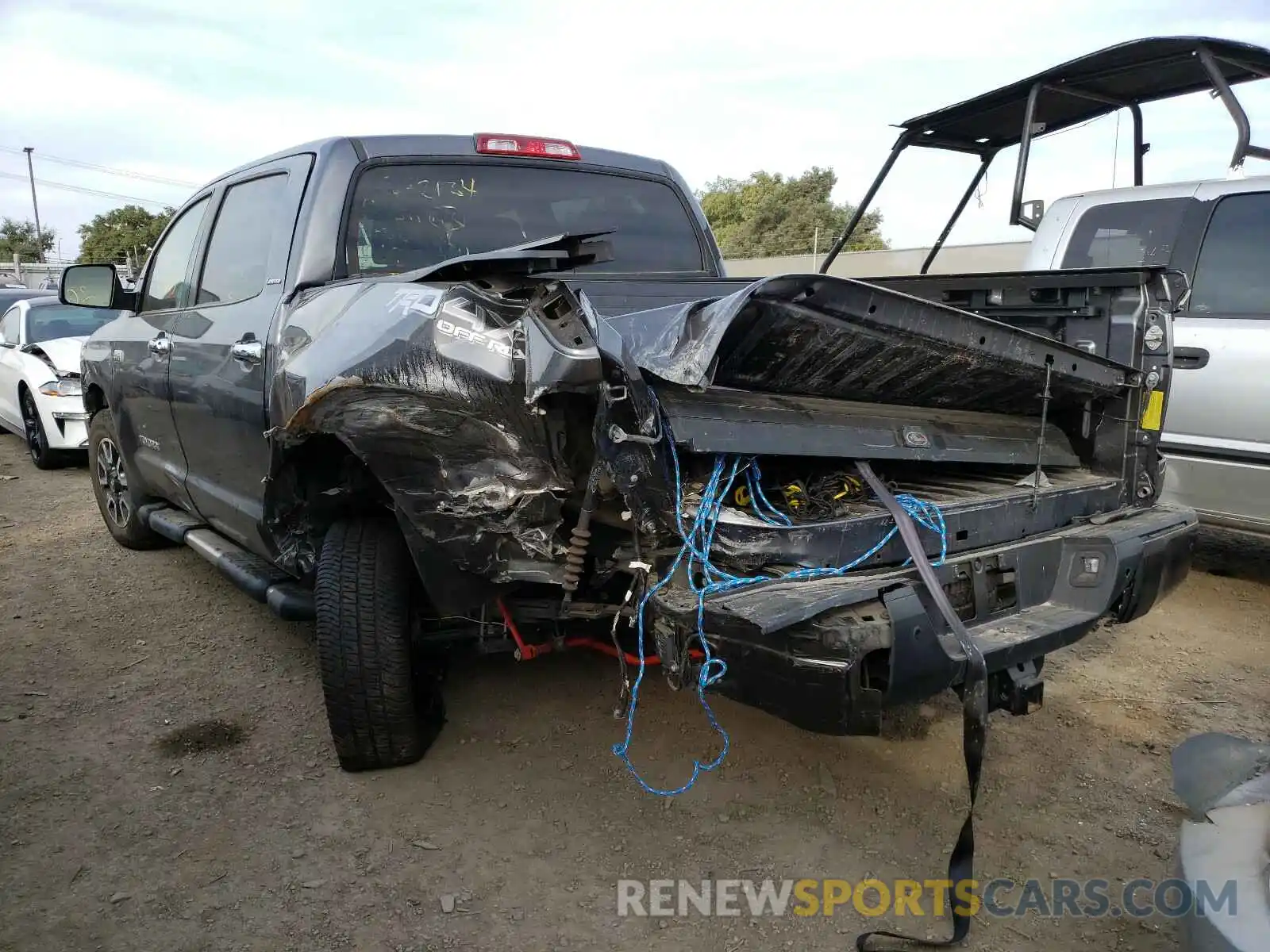 3 Photograph of a damaged car 5TFHY5F13KX816283 TOYOTA TUNDRA 2019