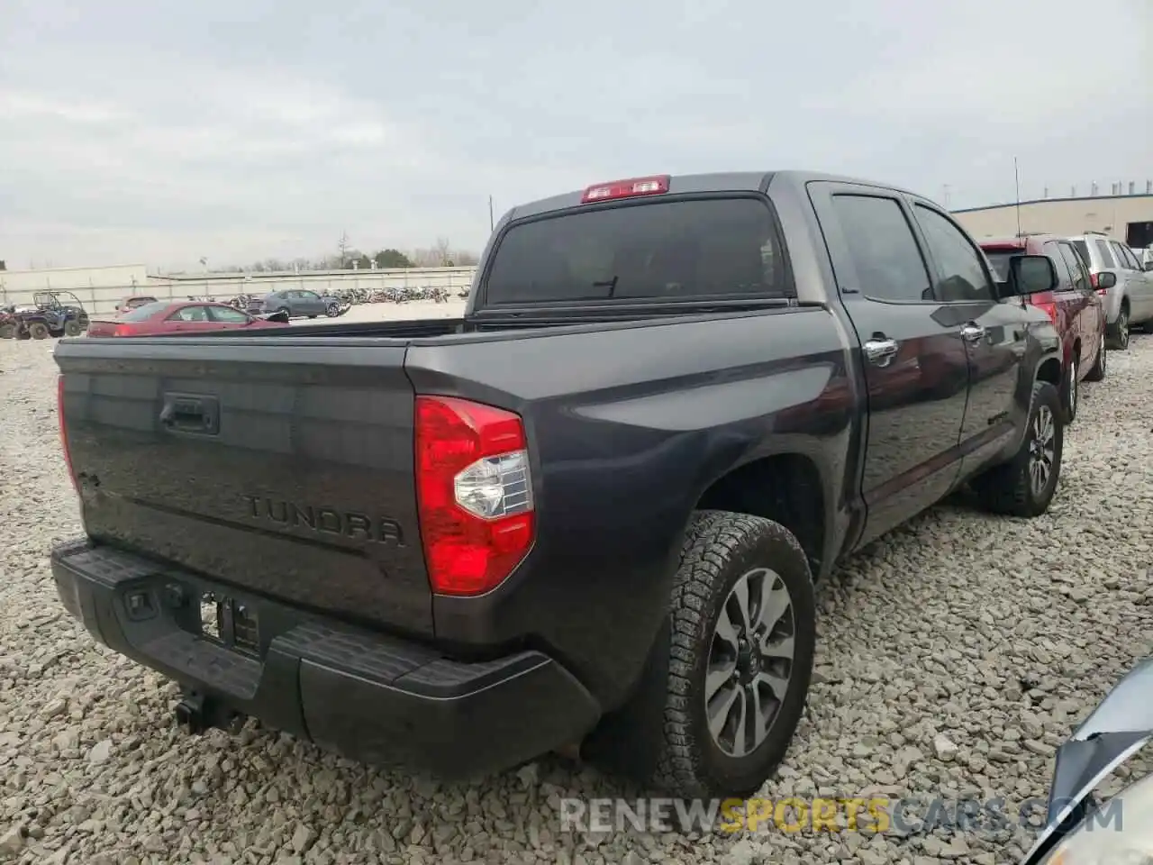 4 Photograph of a damaged car 5TFHY5F13KX820981 TOYOTA TUNDRA 2019