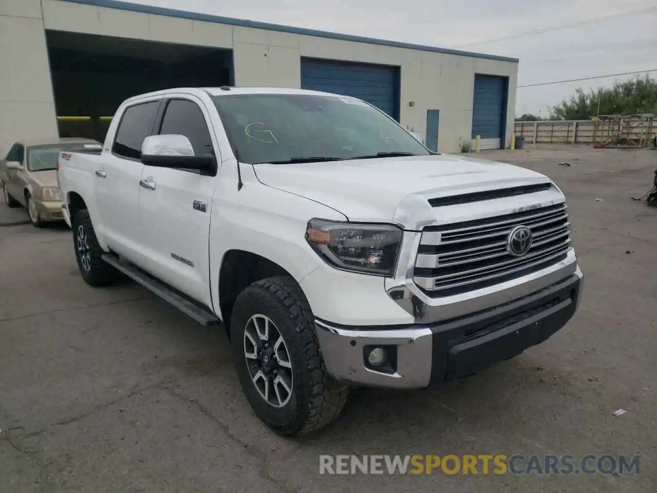 1 Photograph of a damaged car 5TFHY5F13KX847565 TOYOTA TUNDRA 2019