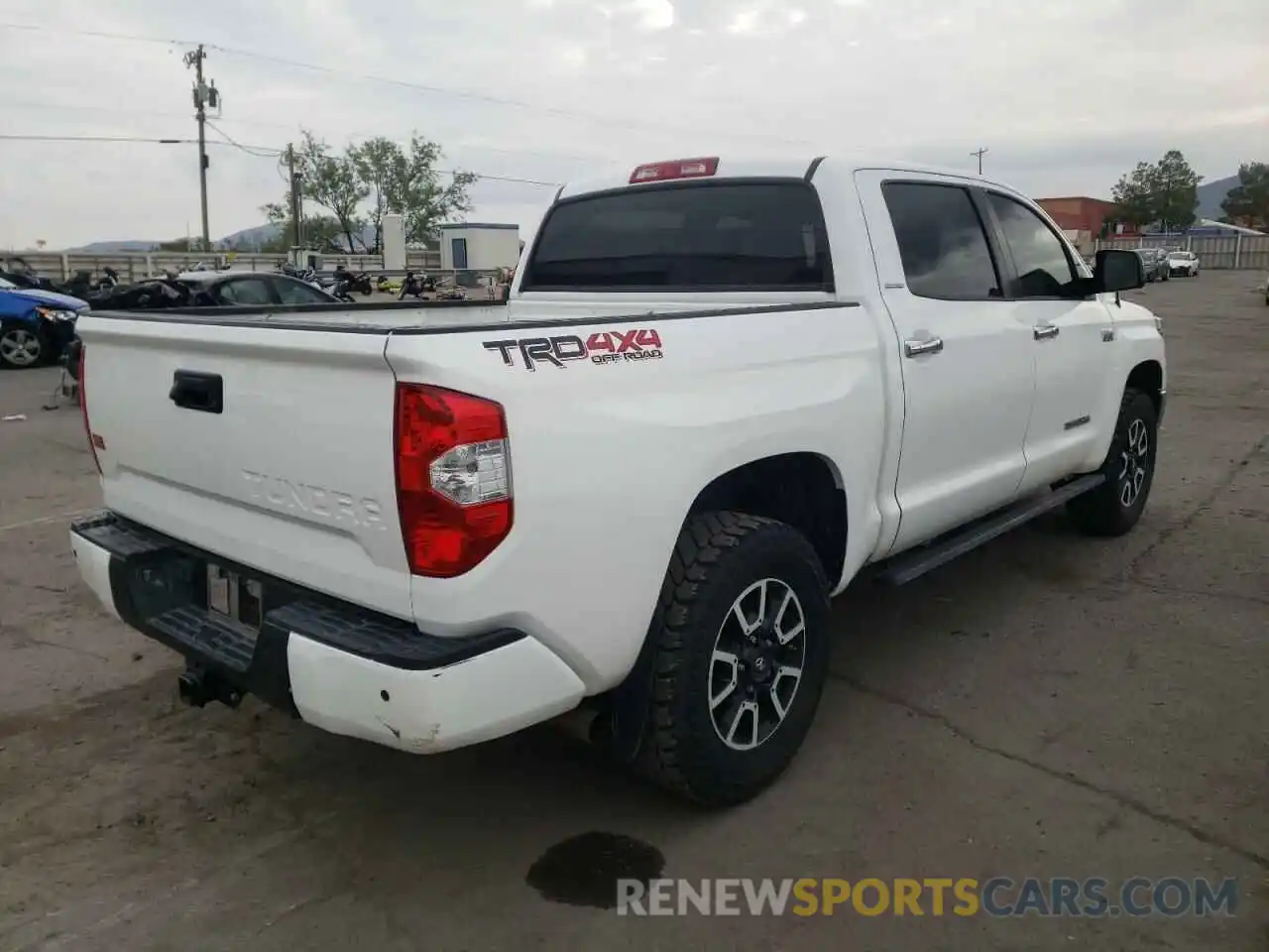 4 Photograph of a damaged car 5TFHY5F13KX847565 TOYOTA TUNDRA 2019