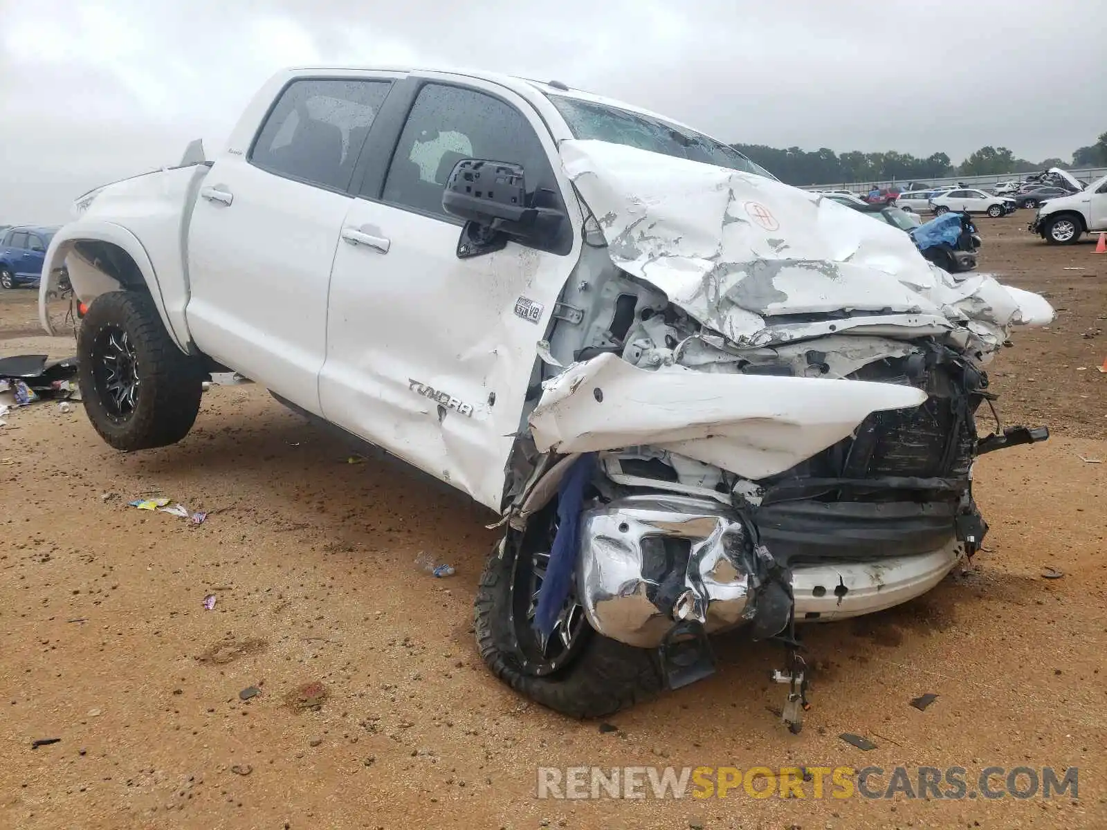 1 Photograph of a damaged car 5TFHY5F14KX788381 TOYOTA TUNDRA 2019