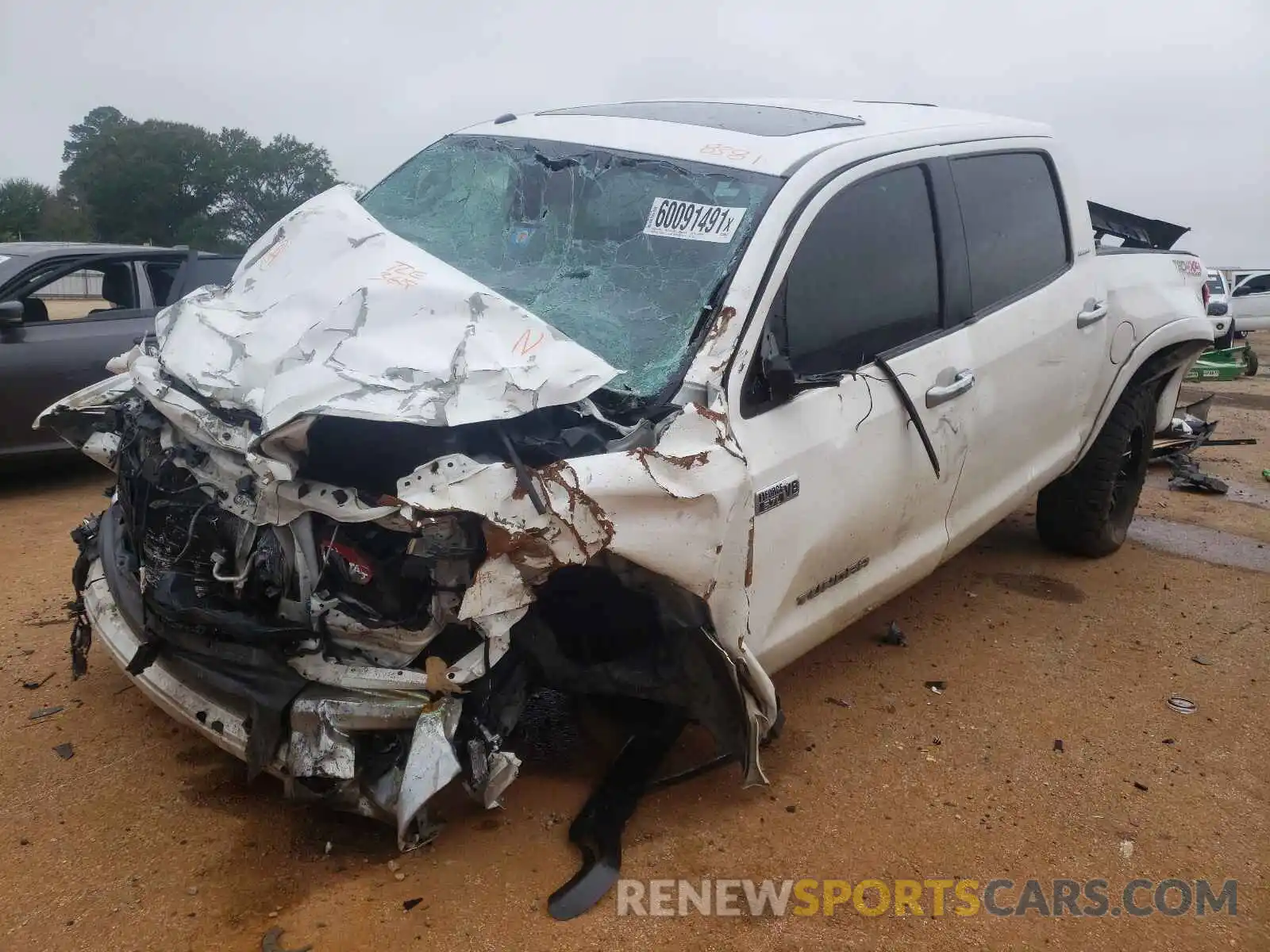 2 Photograph of a damaged car 5TFHY5F14KX788381 TOYOTA TUNDRA 2019