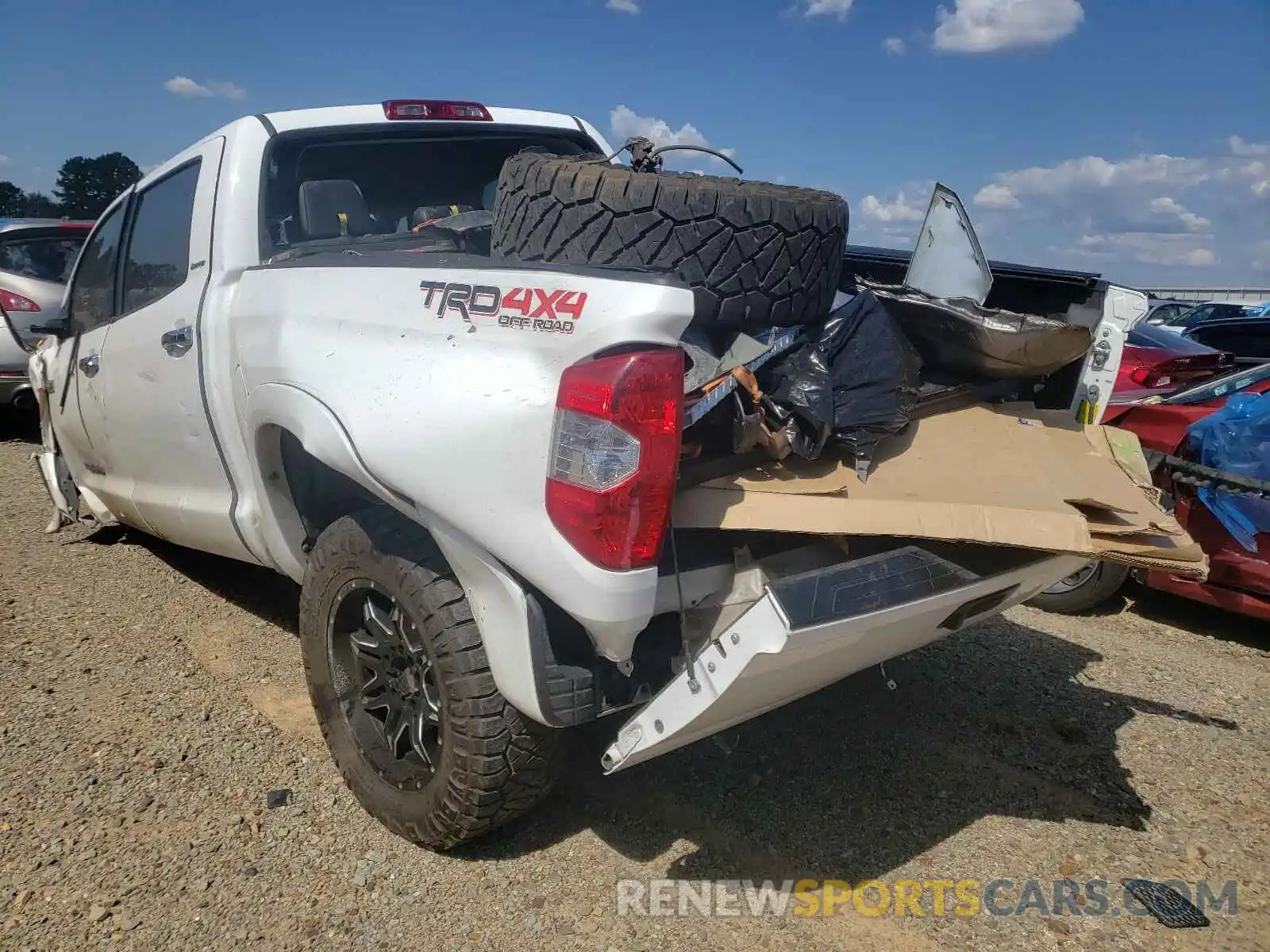 3 Photograph of a damaged car 5TFHY5F14KX788381 TOYOTA TUNDRA 2019