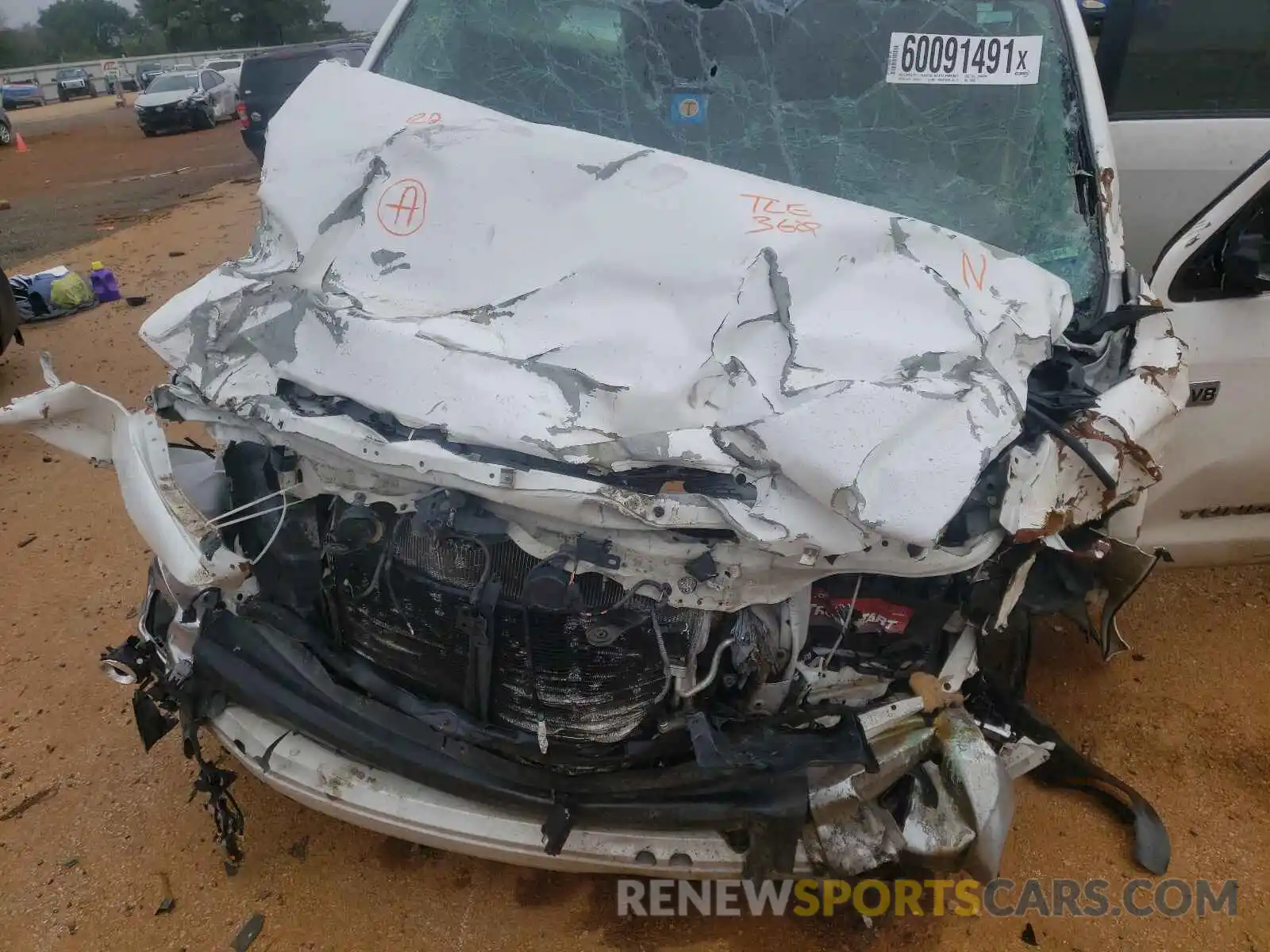 7 Photograph of a damaged car 5TFHY5F14KX788381 TOYOTA TUNDRA 2019