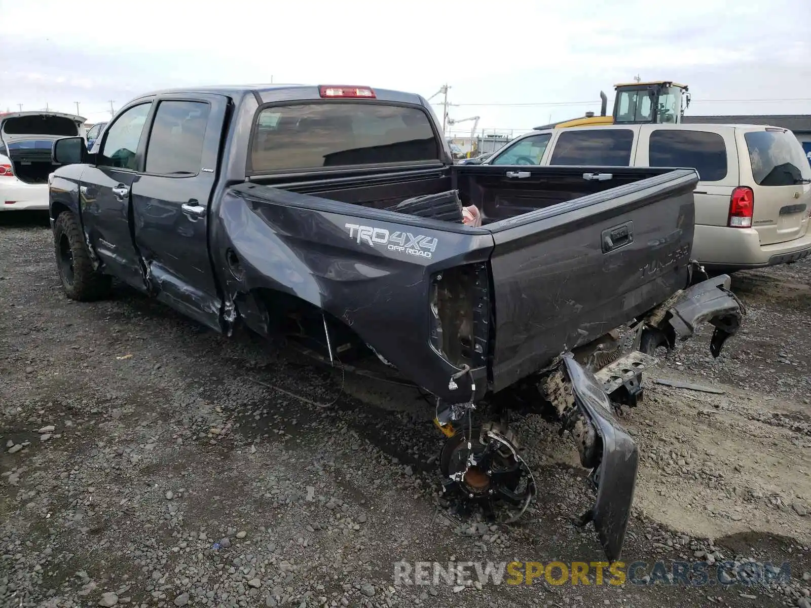 3 Photograph of a damaged car 5TFHY5F14KX790258 TOYOTA TUNDRA 2019